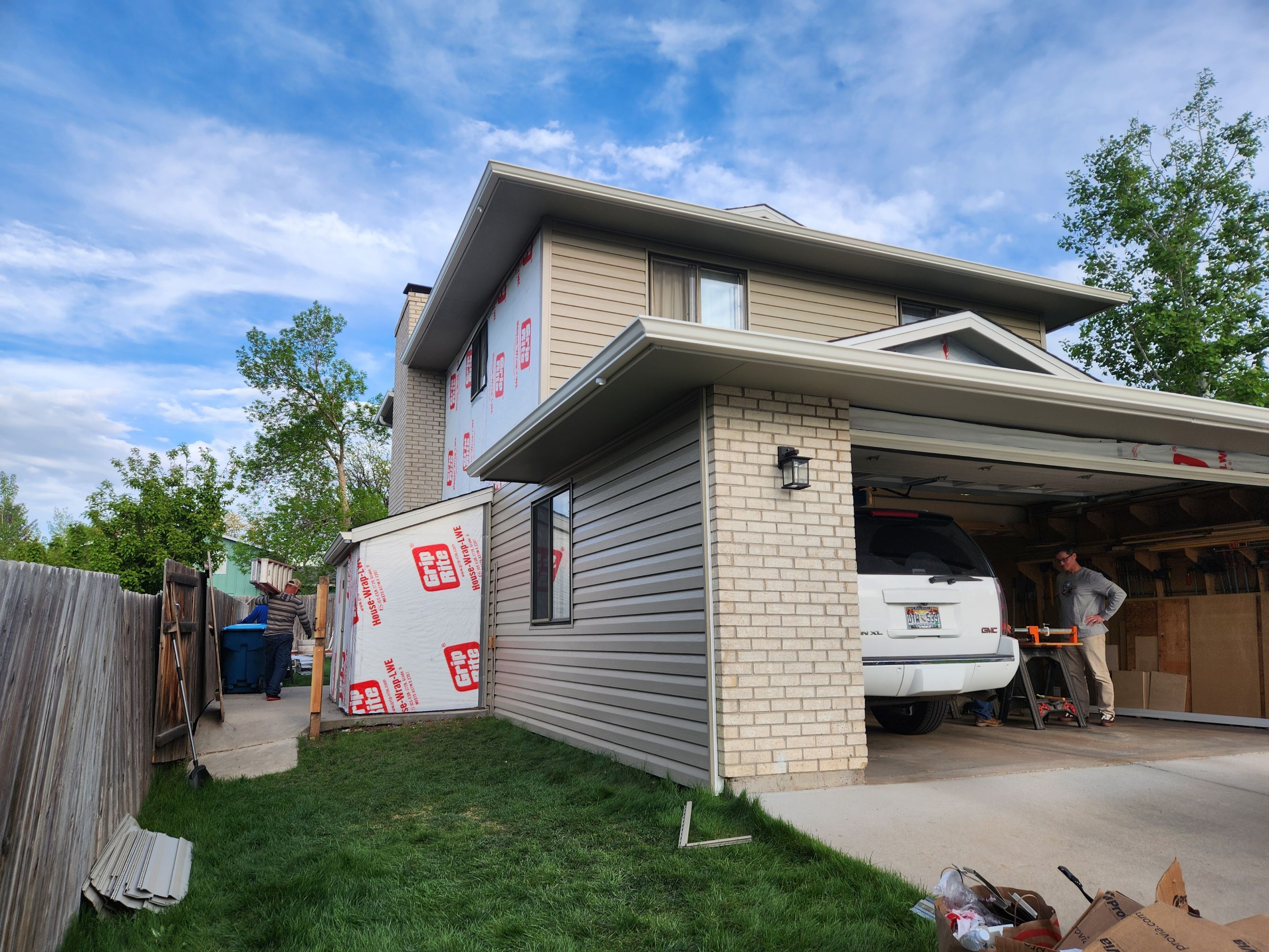 Vinyl siding replacement  by United Windows and Siding LLC