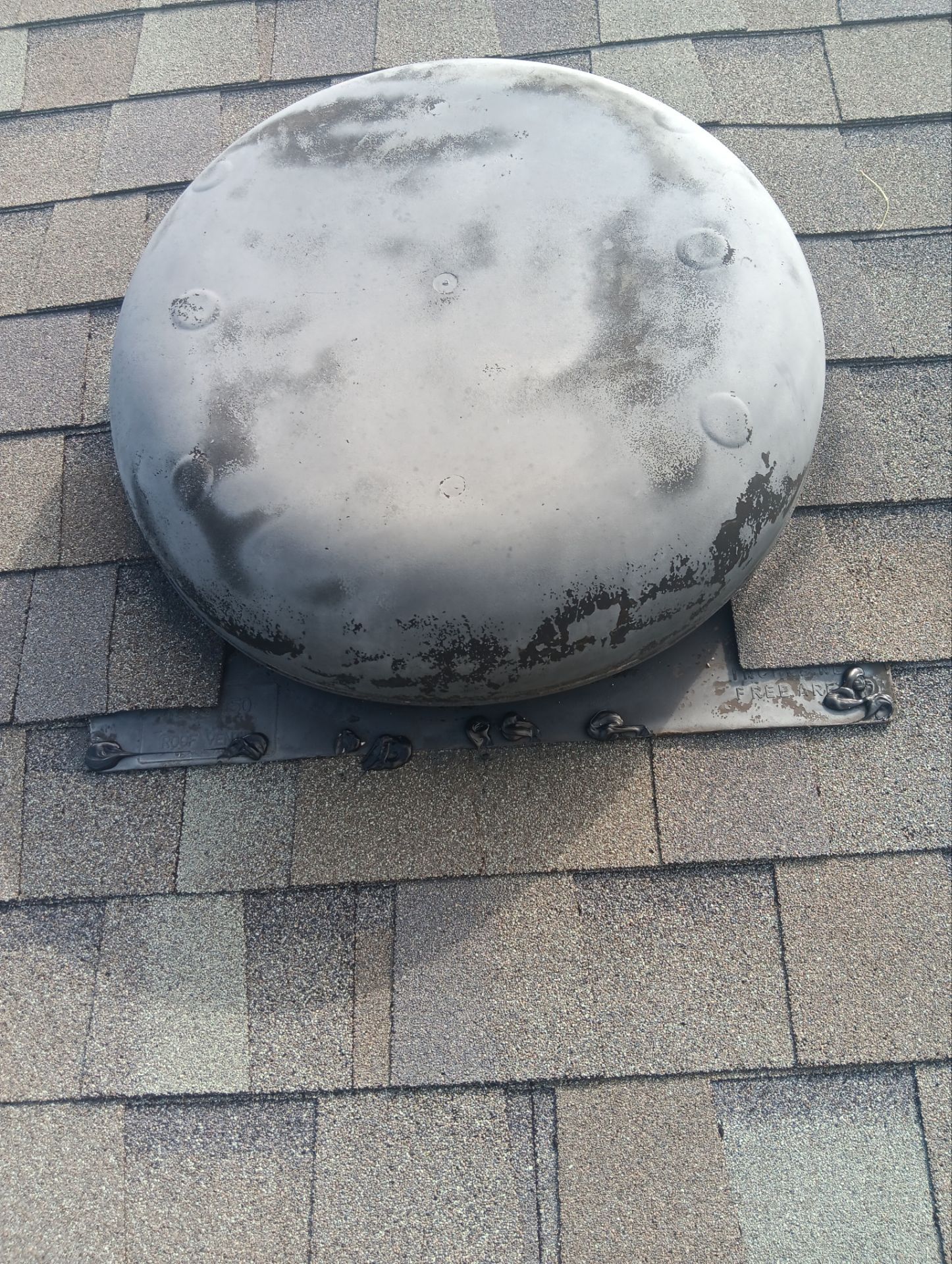 Hail Damage using Owen's Corning Duration (Lifetime) Shingles by Roof Repair Company