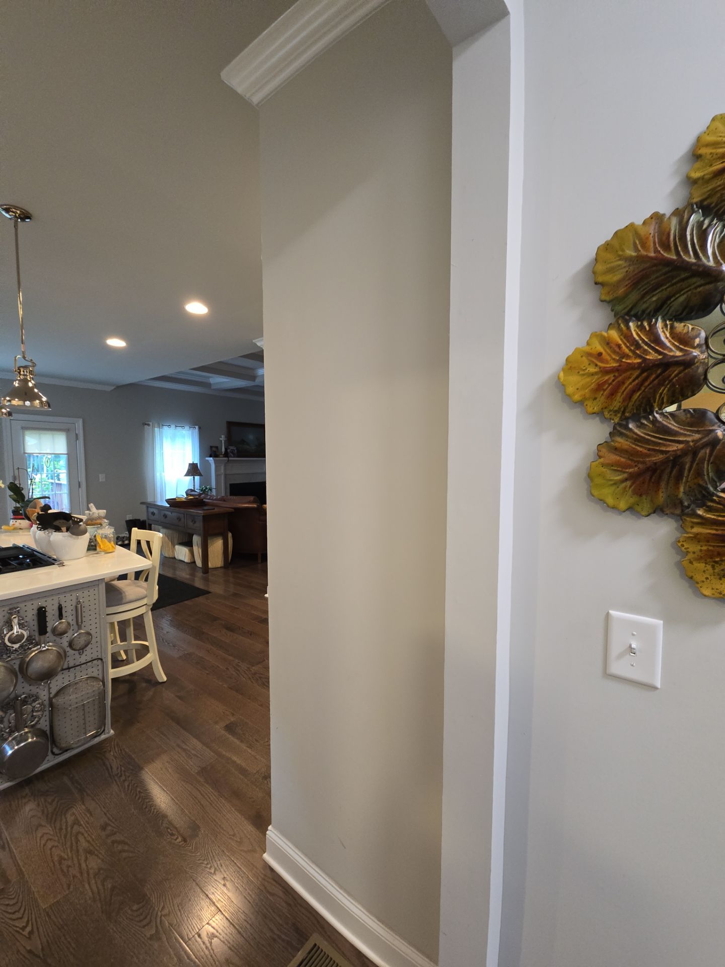 Kitchen Pegboard & Bathroom Beadboard! by A Step Above Handy LLC