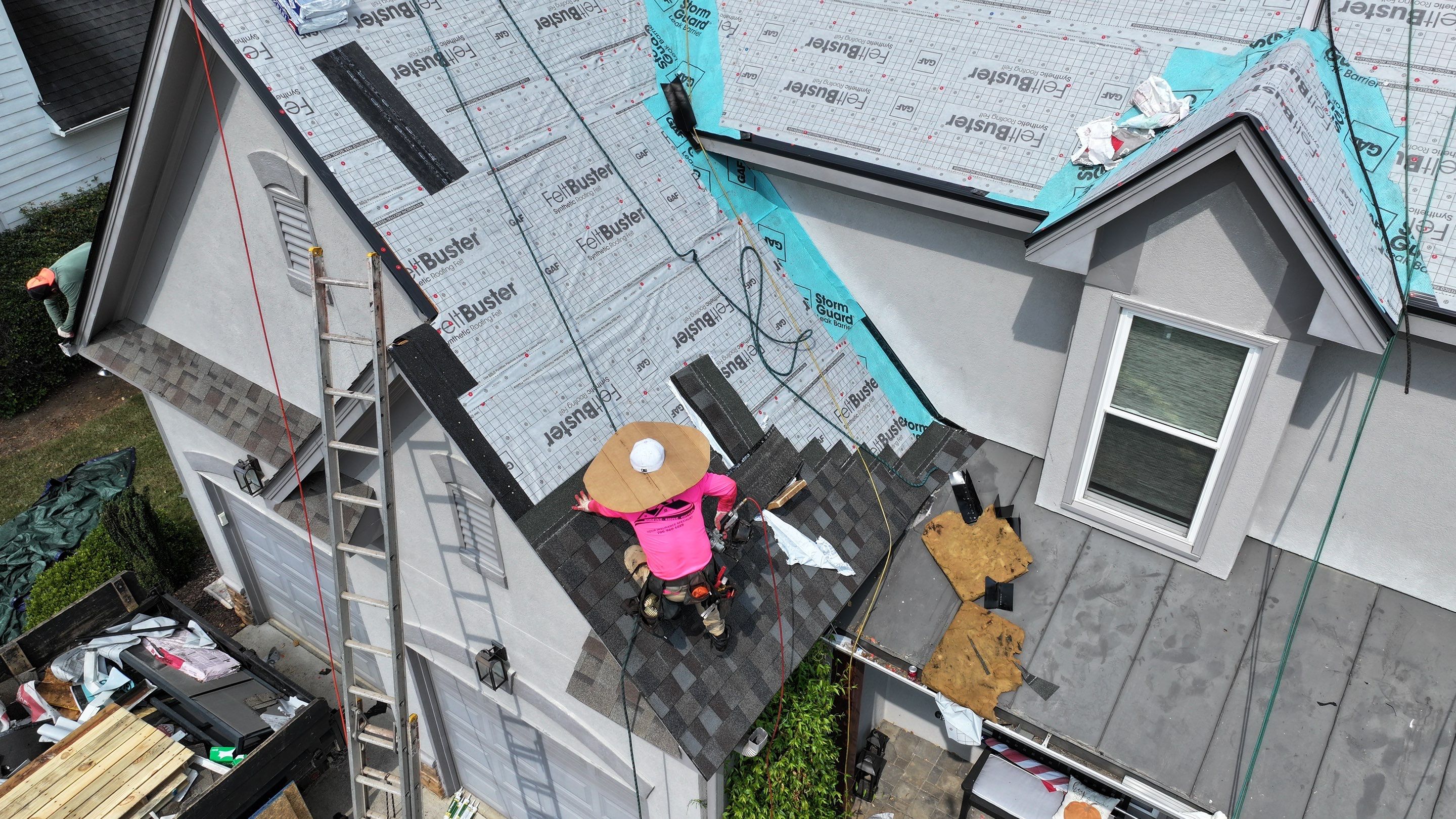 GAF Timberline HDZ in Appalachian Sky by Element Pros Roofing, LLC