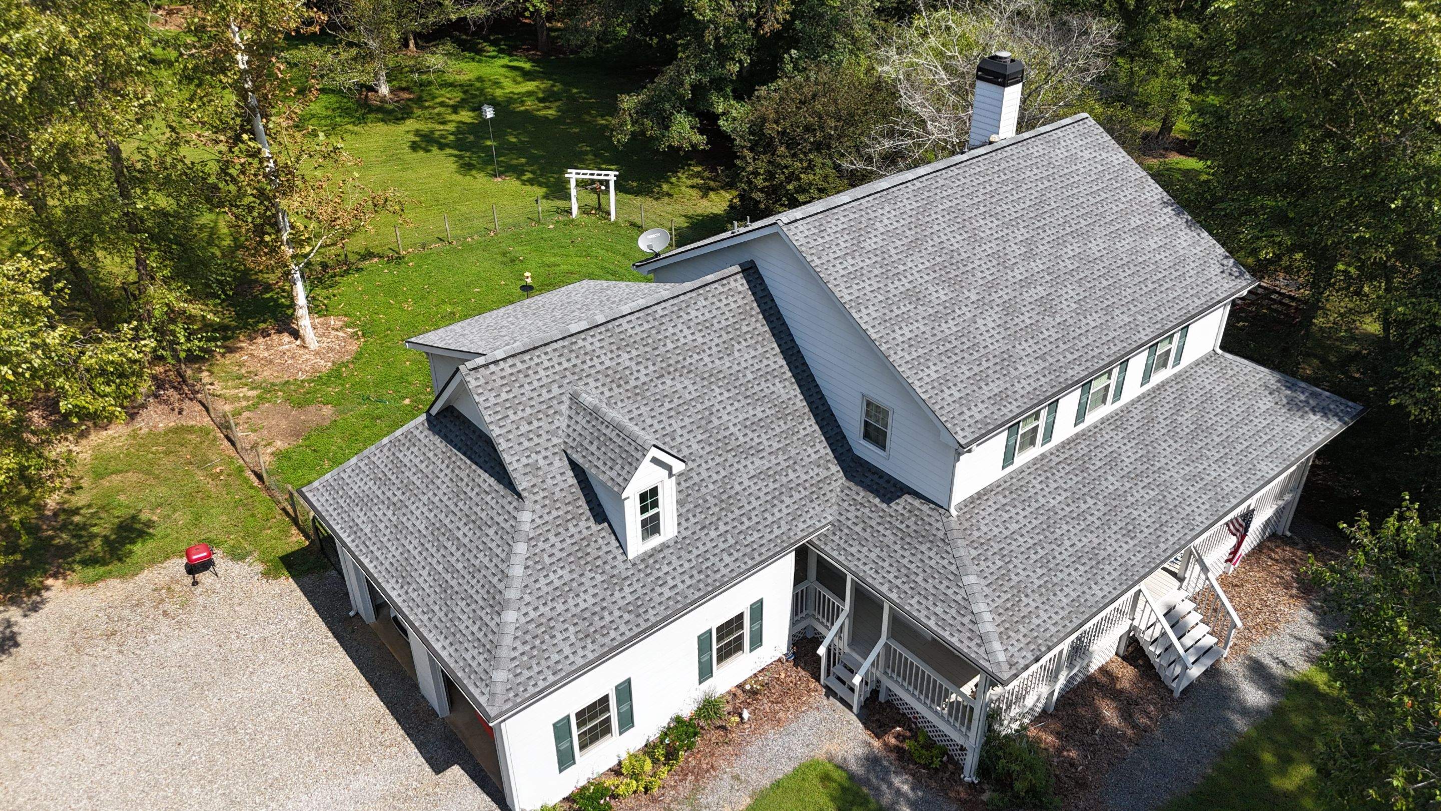 Roof Replacement using GAF Timberline HDZ Architectural Shingles by Nelson Exteriors
