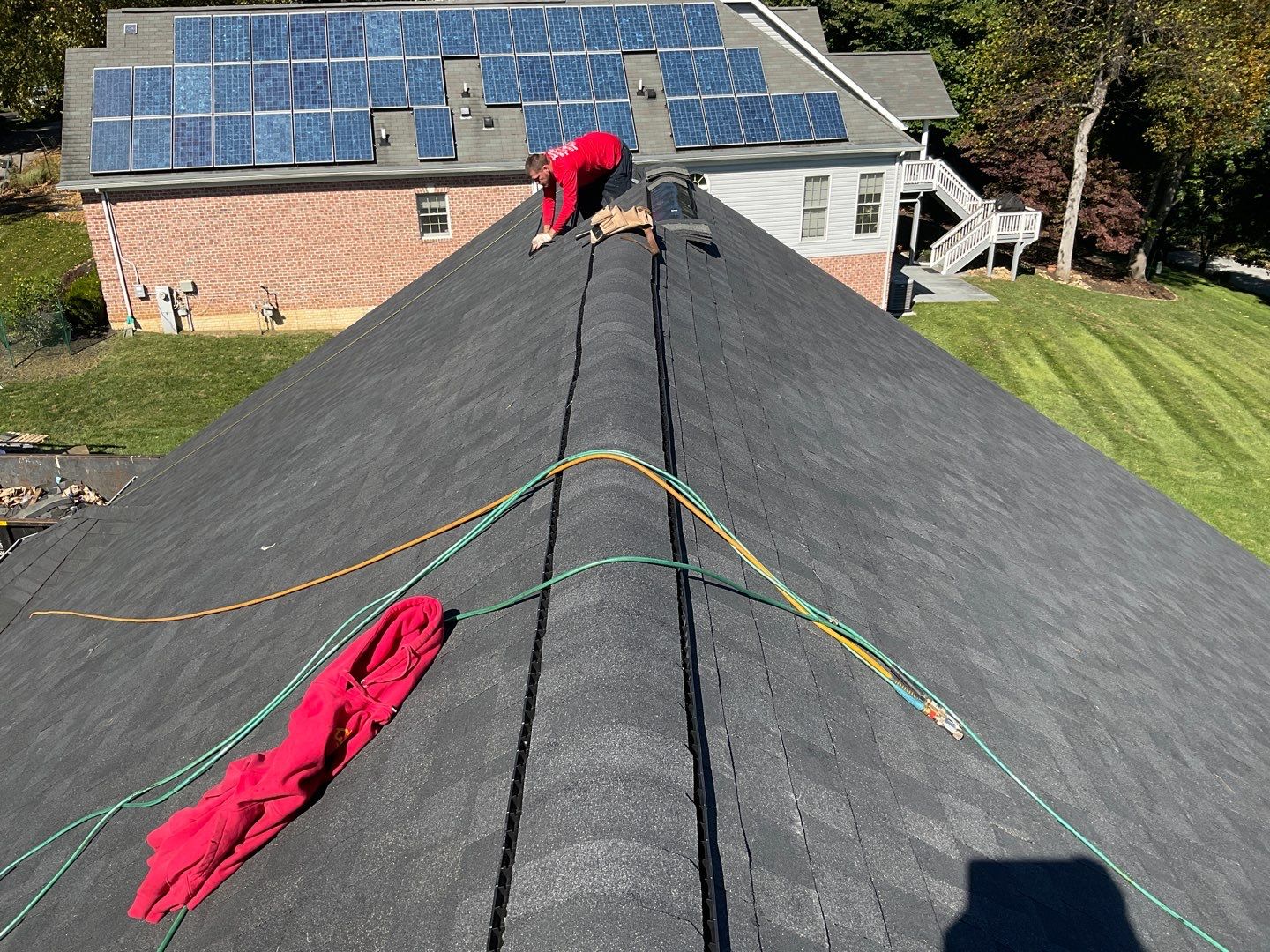 Residential Roofing Installation by Alpha Design Services
