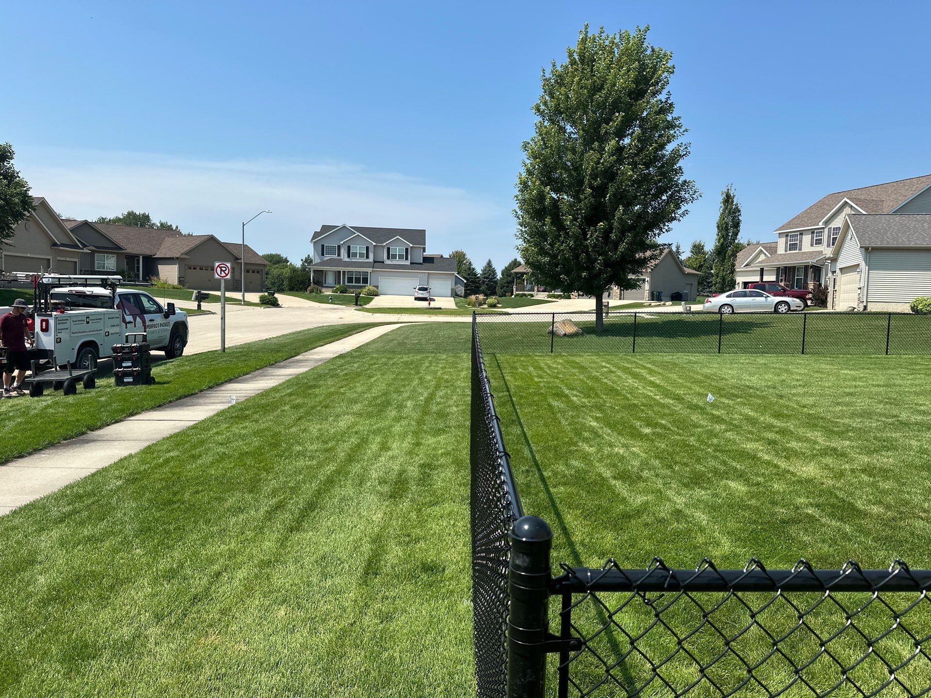 Project in Cedar Falls by Perfect Picket Fence and Stain
