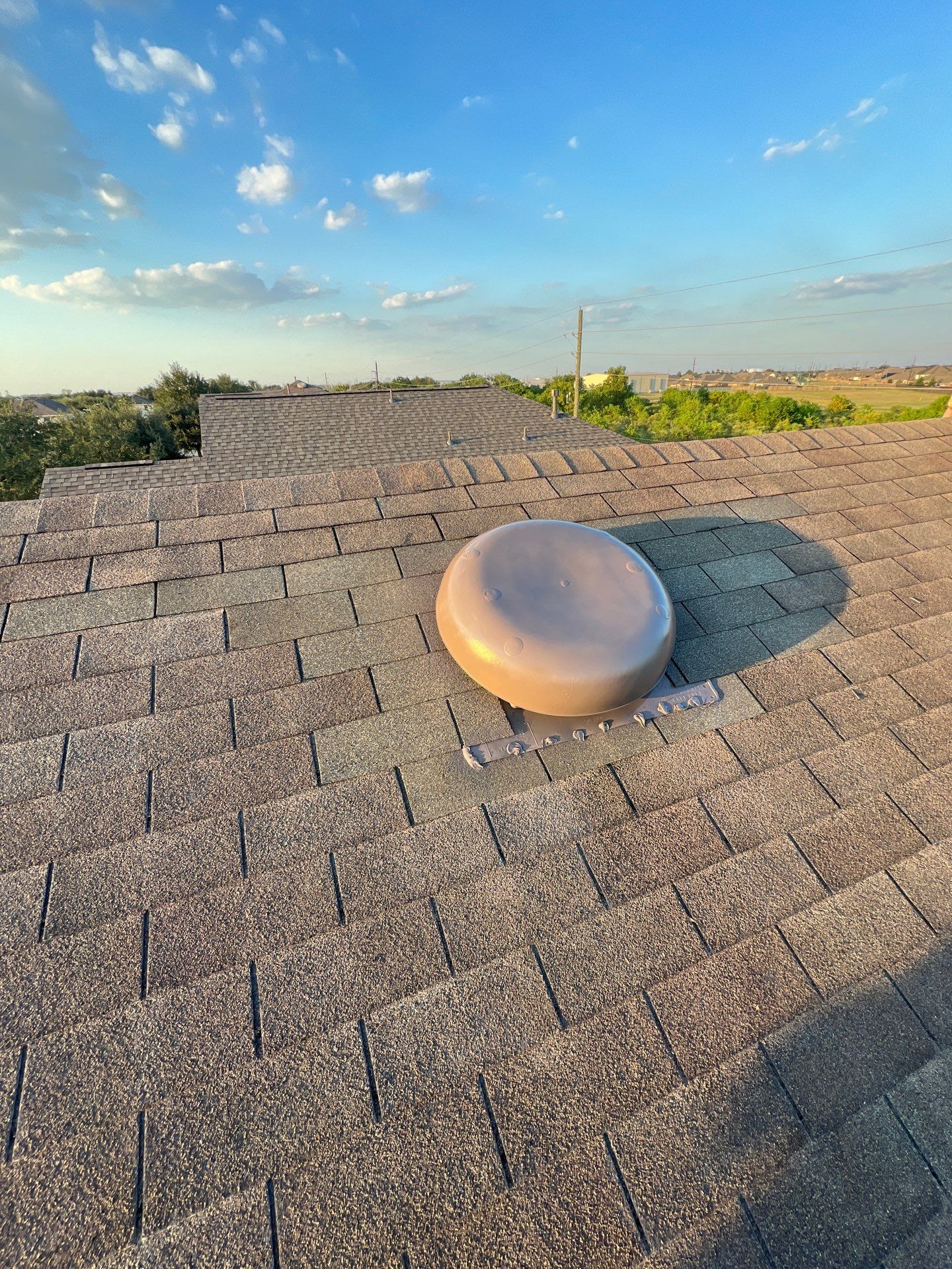 Hail Damage using Owen's Corning Duration (Lifetime) Shingles by Roof Repair Company