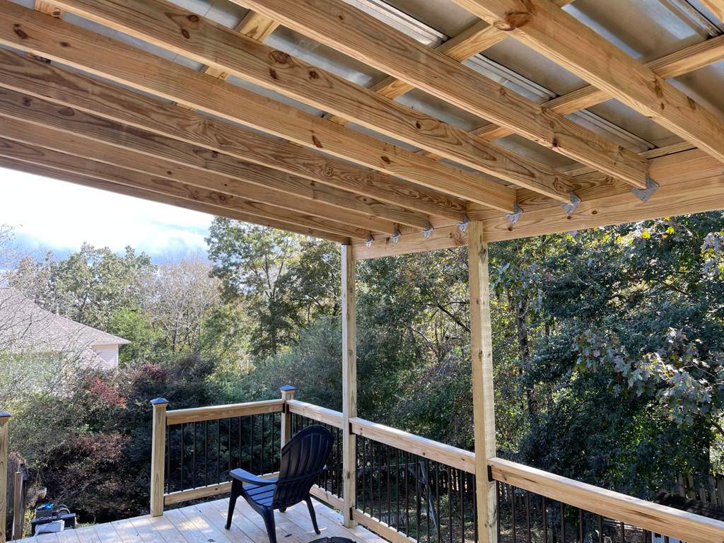 Balmoral Estates Screened Deck  by Pillar and Pine