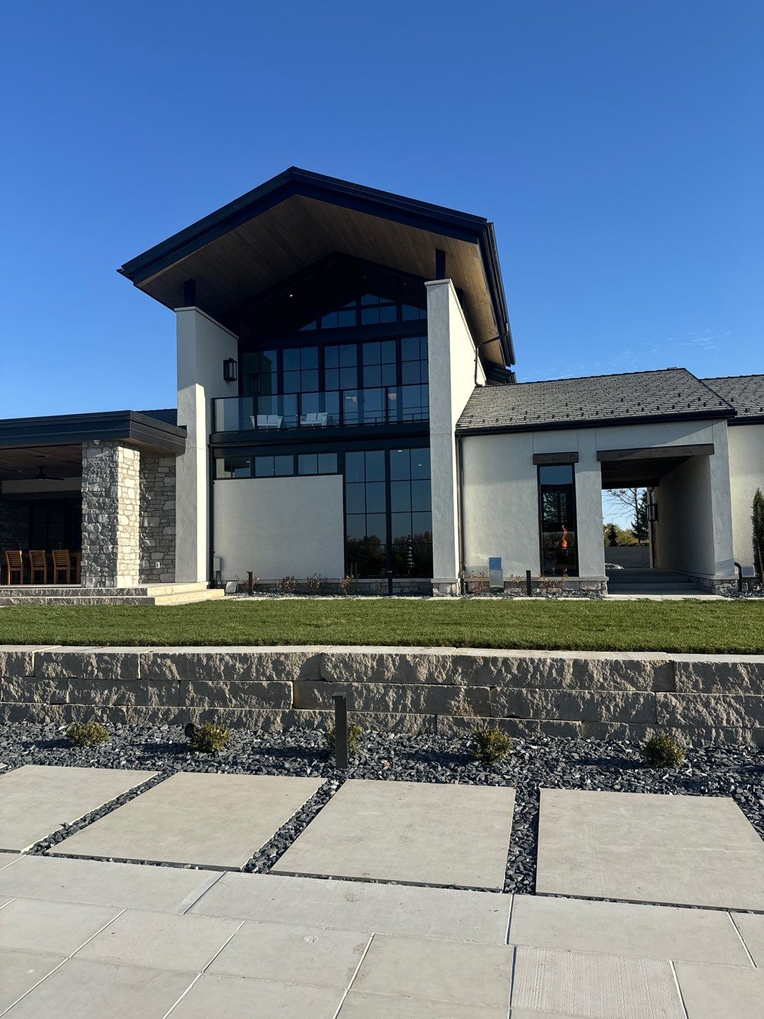 Stunning Custom Home with Davinci Province Shingles by White Castle Roofing