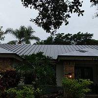 24ga 1.5" Snap-Lock Dark Bronze by Total Roofing System The Metal Roof Experts