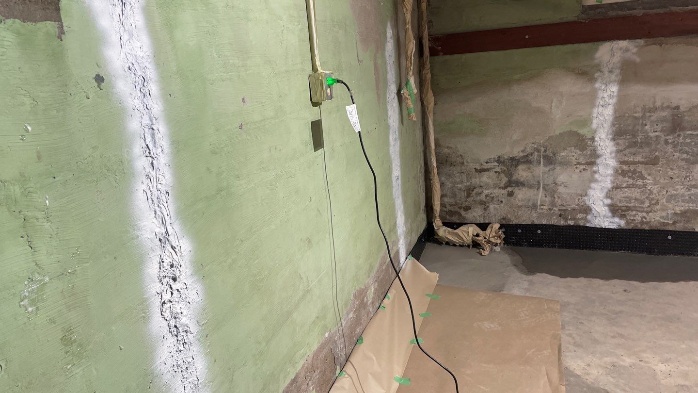 Interior Drain Tile & Foundation Crack Repair in Northeast Minneapolis by Waterproofing Northeast