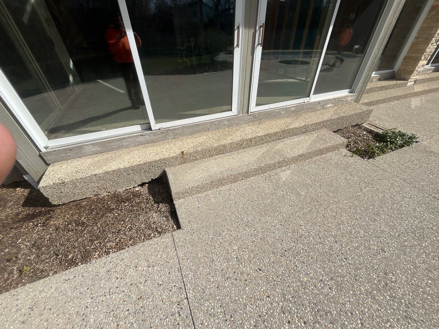 Aggregate Clean and seal using low gloss sealer by Northern Power Washing LLC.