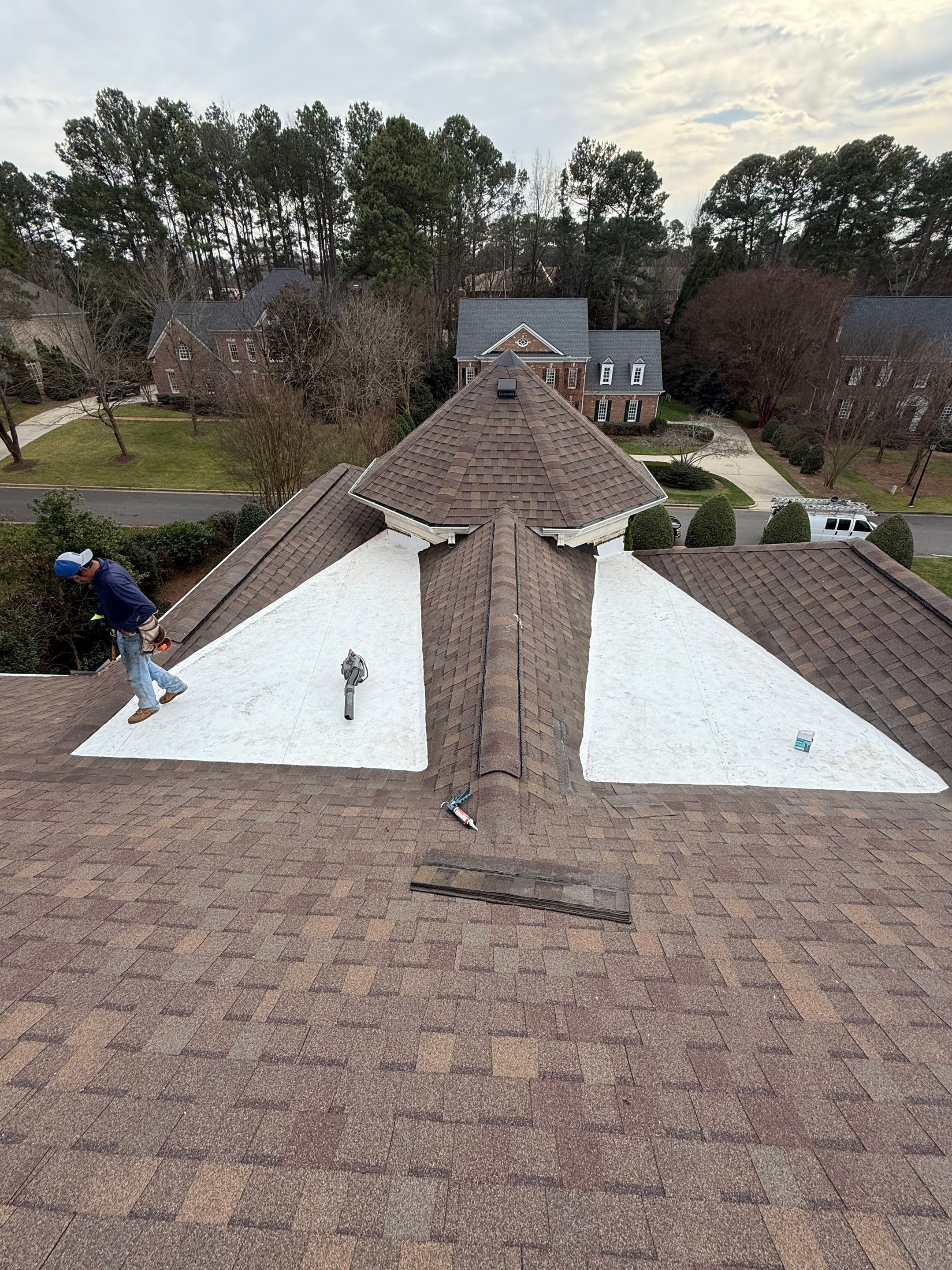 Project in Raleigh - TPO roof replacements  by Pro Performance Roofing