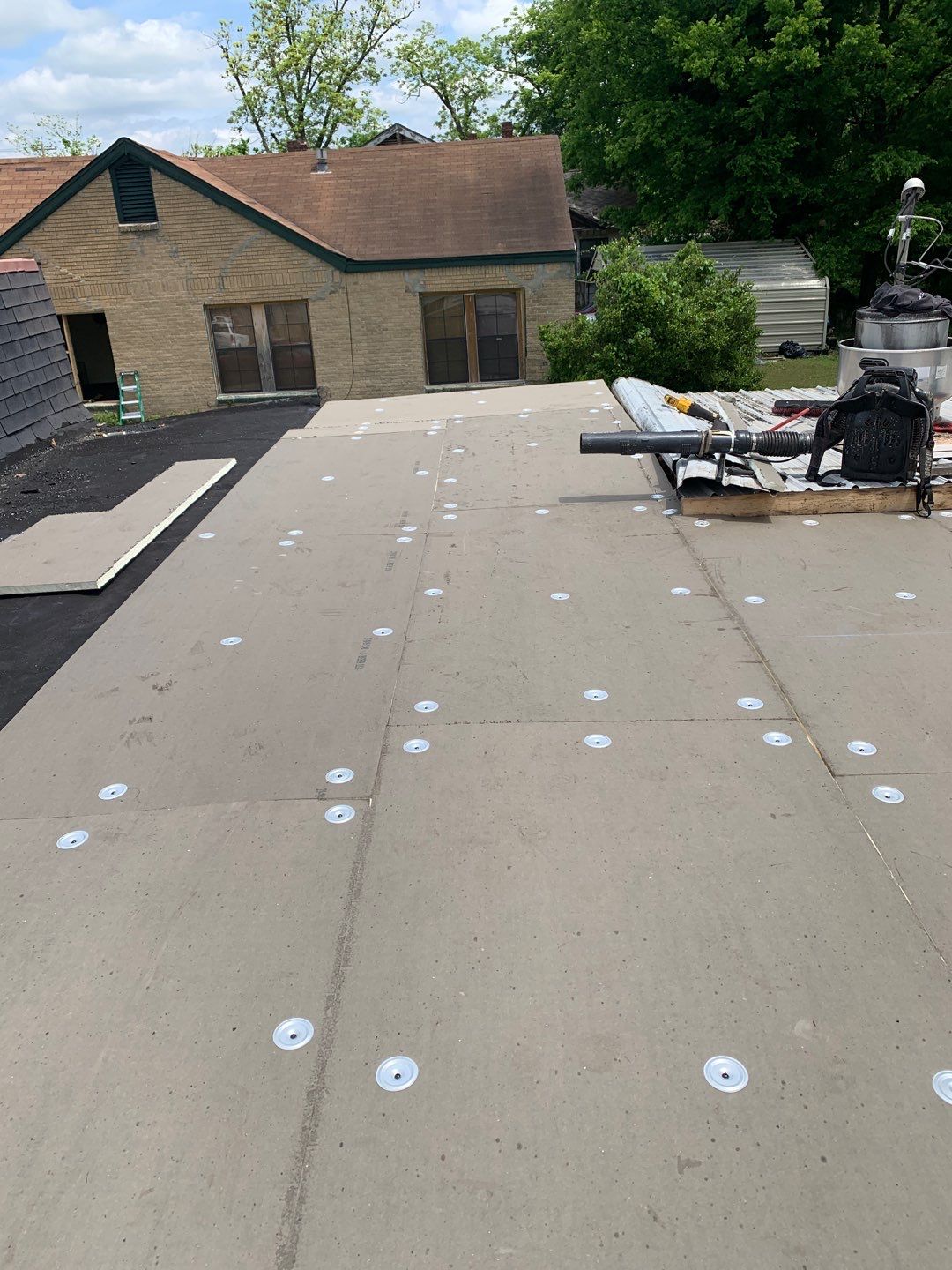 Store Building in Hope by Hostetler Roofing