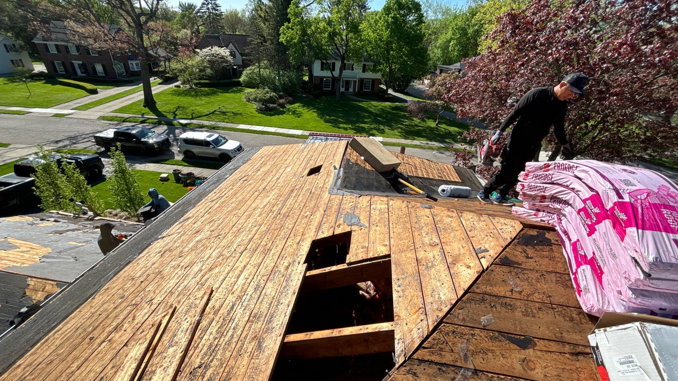 Roof Replacement using Owens Corning Duration by 180 Contractors
