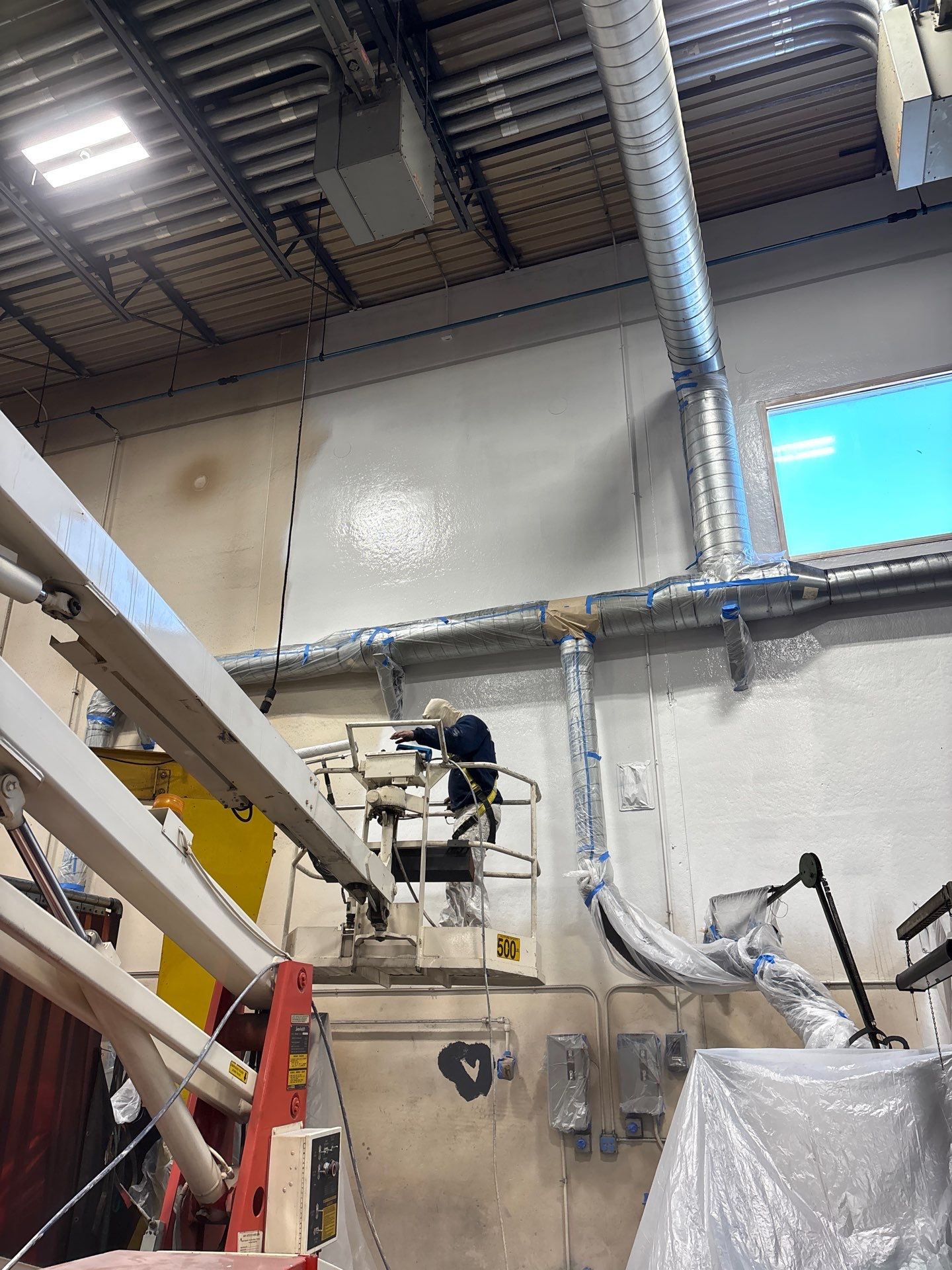 Factory Interior using Pro Industrial Multi-Surface Acrylic by Paint Platoon USA