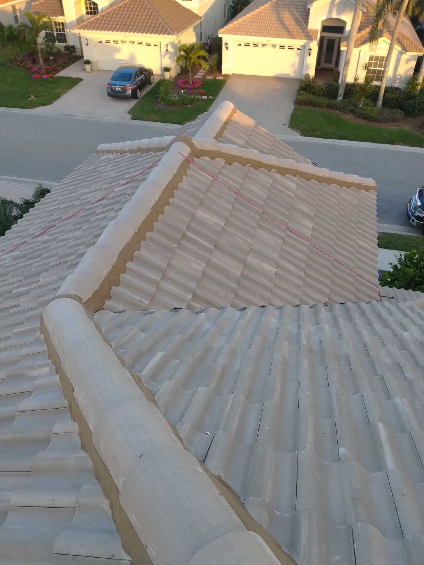 Concrete Tile Roof Replacement by Four Peaks Roofing