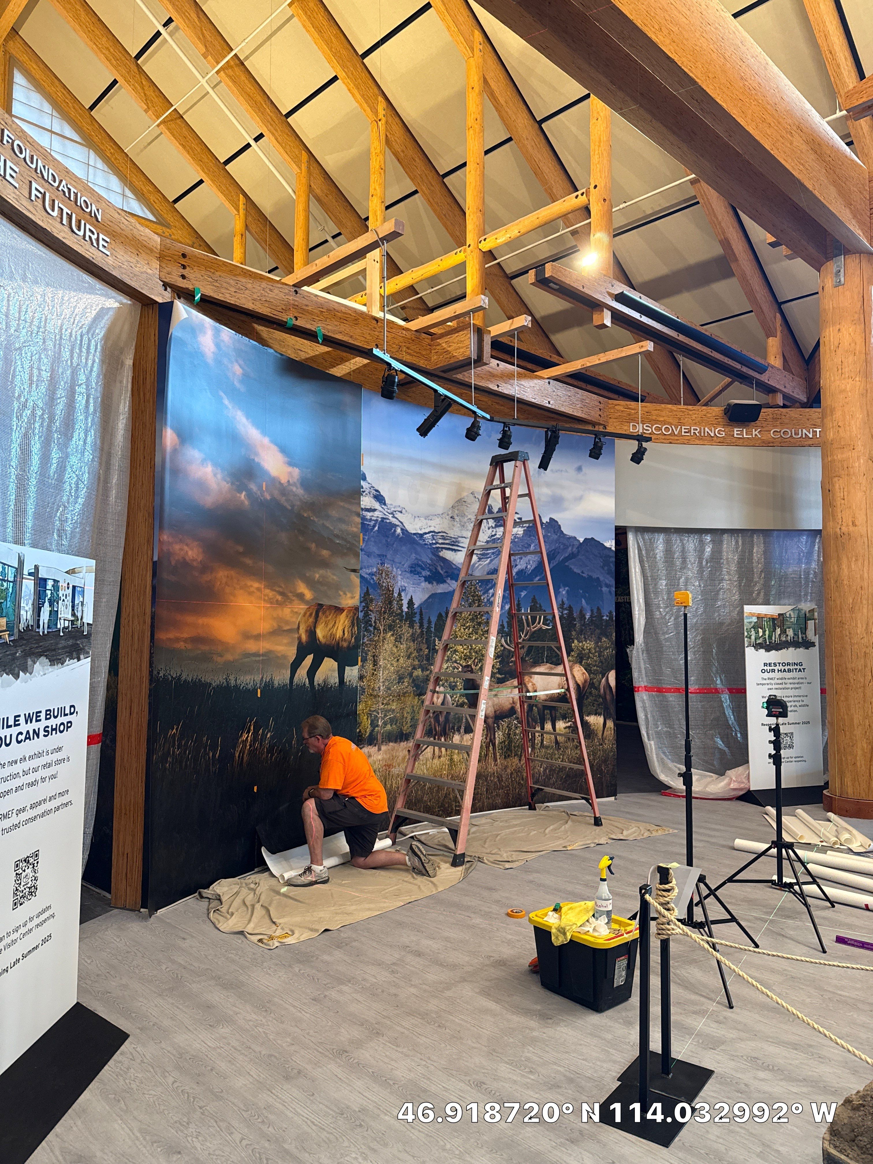 Rocky Mountain Elk Foundation Wall Mural  by FASTSIGNS of Missoula