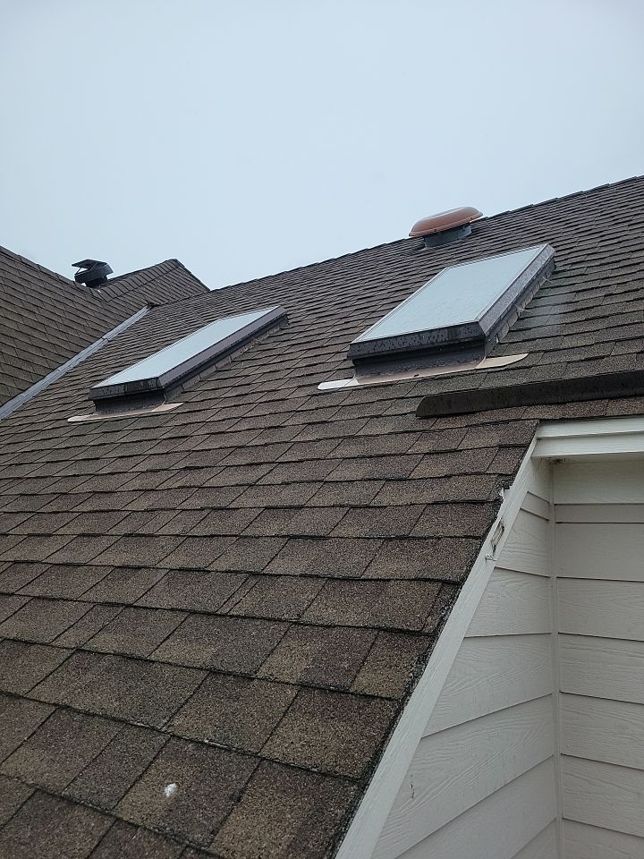 Insurance Claim Storm Damage Restoration with Skylight Replacement in Leland, NC by RGR Construction and Roofing, LLC