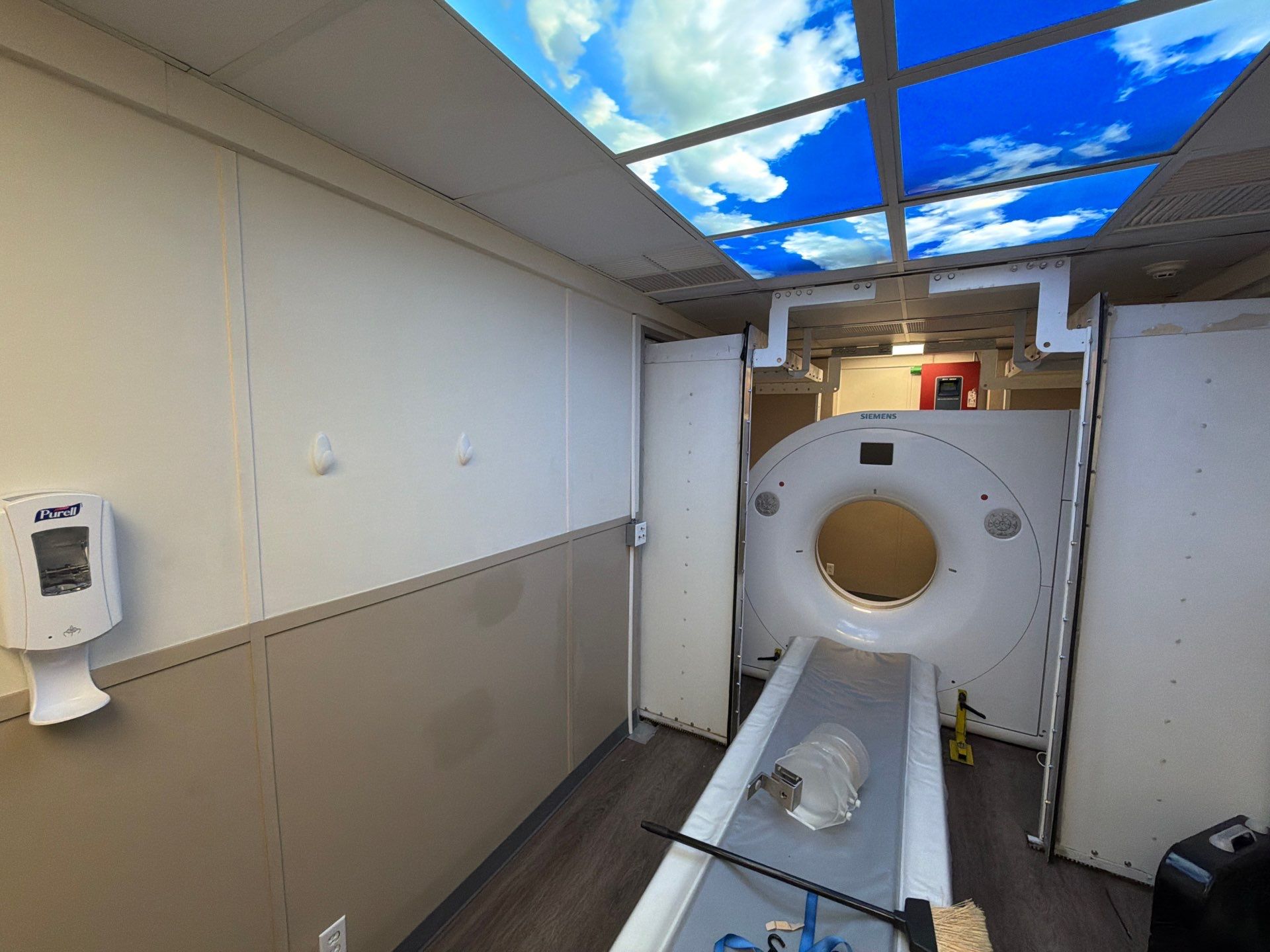 Interior for Mobile Medical Imaging Unit by Select Painting, Coatings & Garage Cabinets