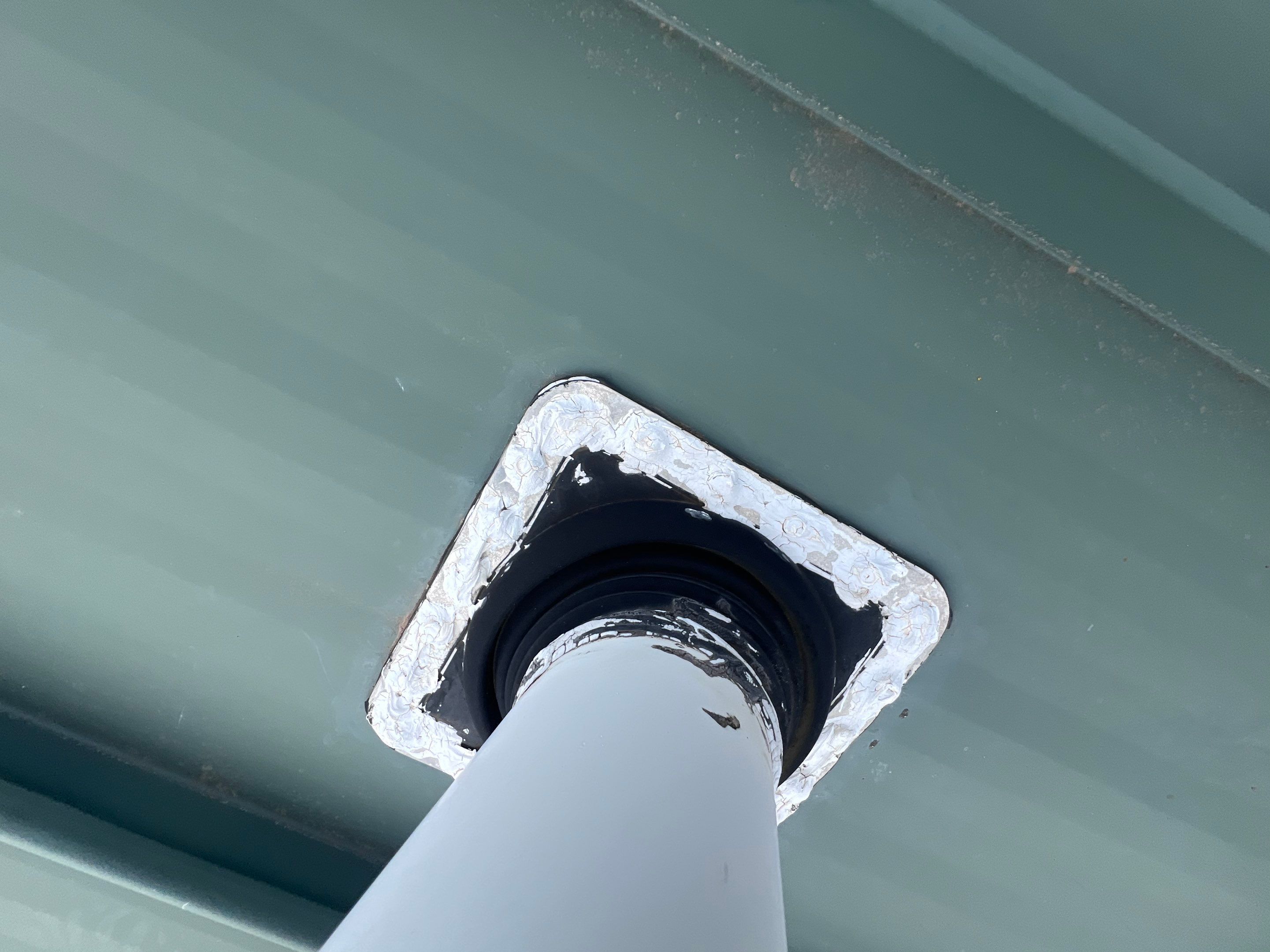 Hail Damage using Metal by Roof Repair Company