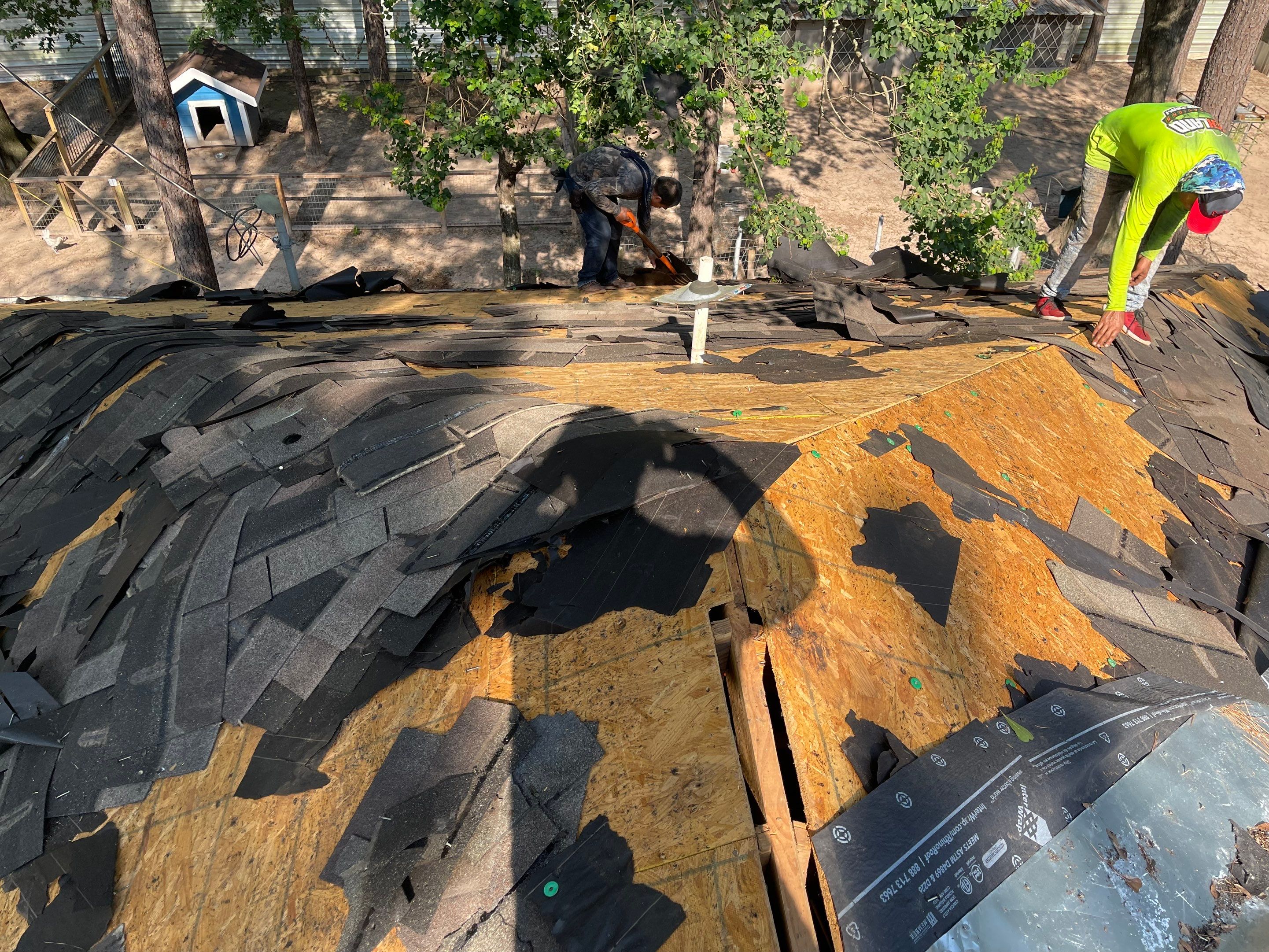 Full Re-Deck & Roof Replacement on Country Home — Cleveland, TX by PL Roofing & SB Roofing, LLC.