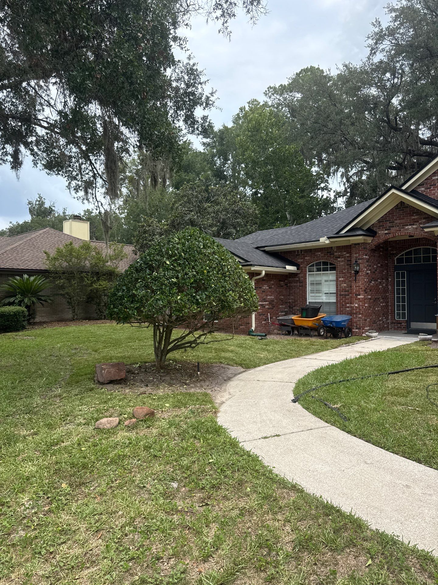 Residential | Clean-Up & Mulch Install by ProGreen Services