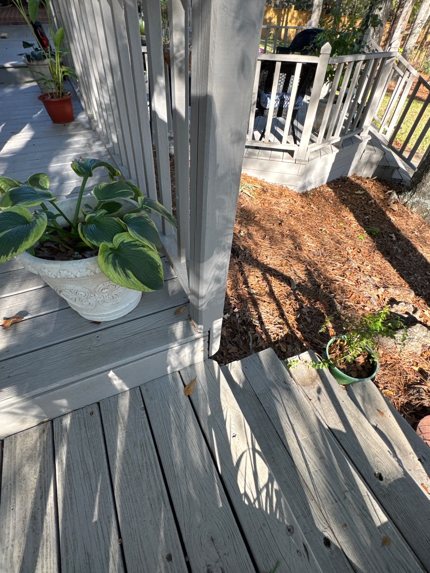 Treated Pine Deck Installation and Repair   by Roberson Construction LLC