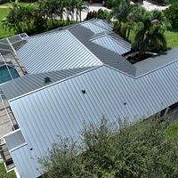 24ga 1.5" Snap-Lock Pre-Weathered  by Total Roofing System The Metal Roof Experts