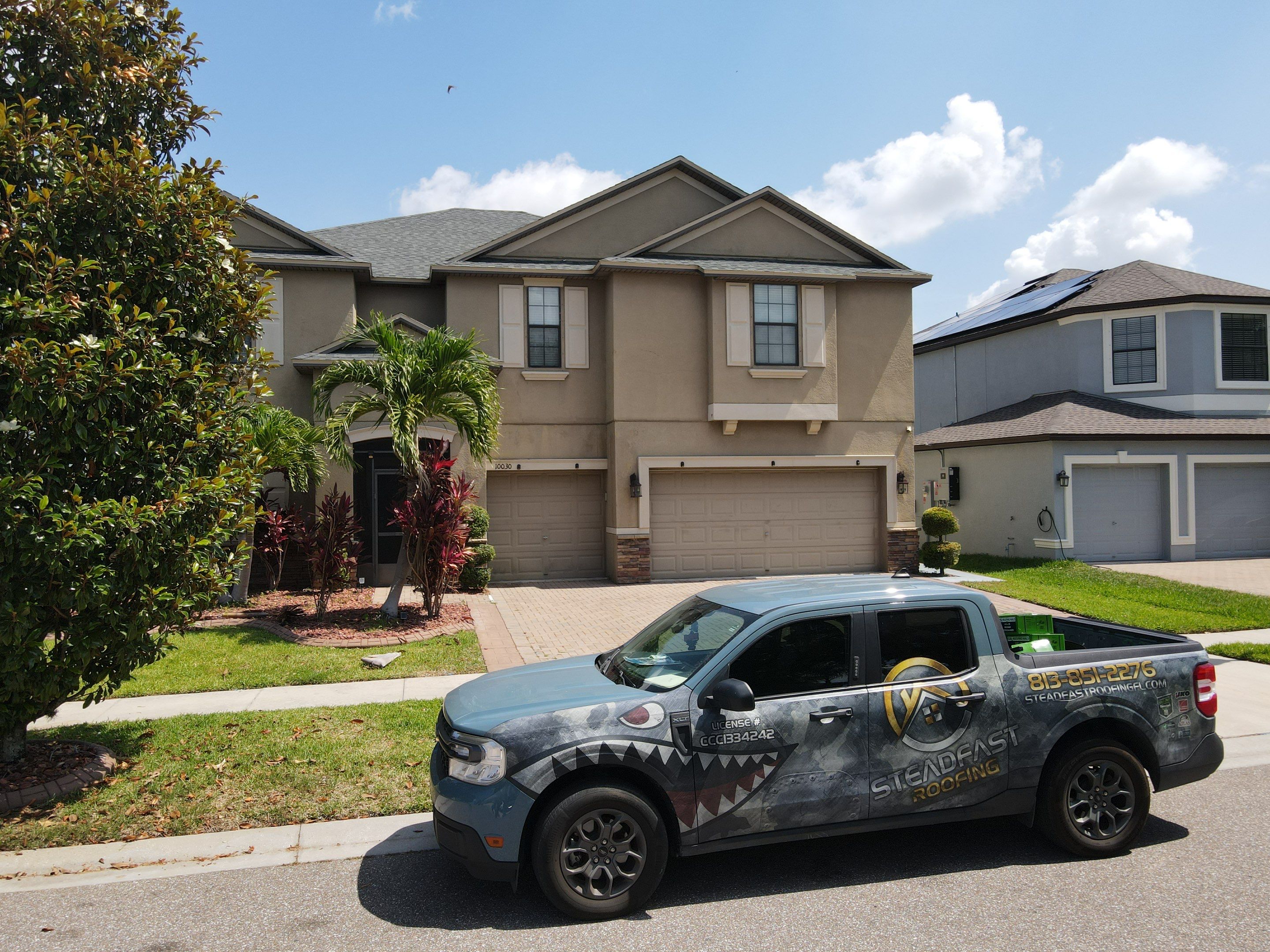 Roof Replacement in Ruskin, FL. by Steadfast Roofing
