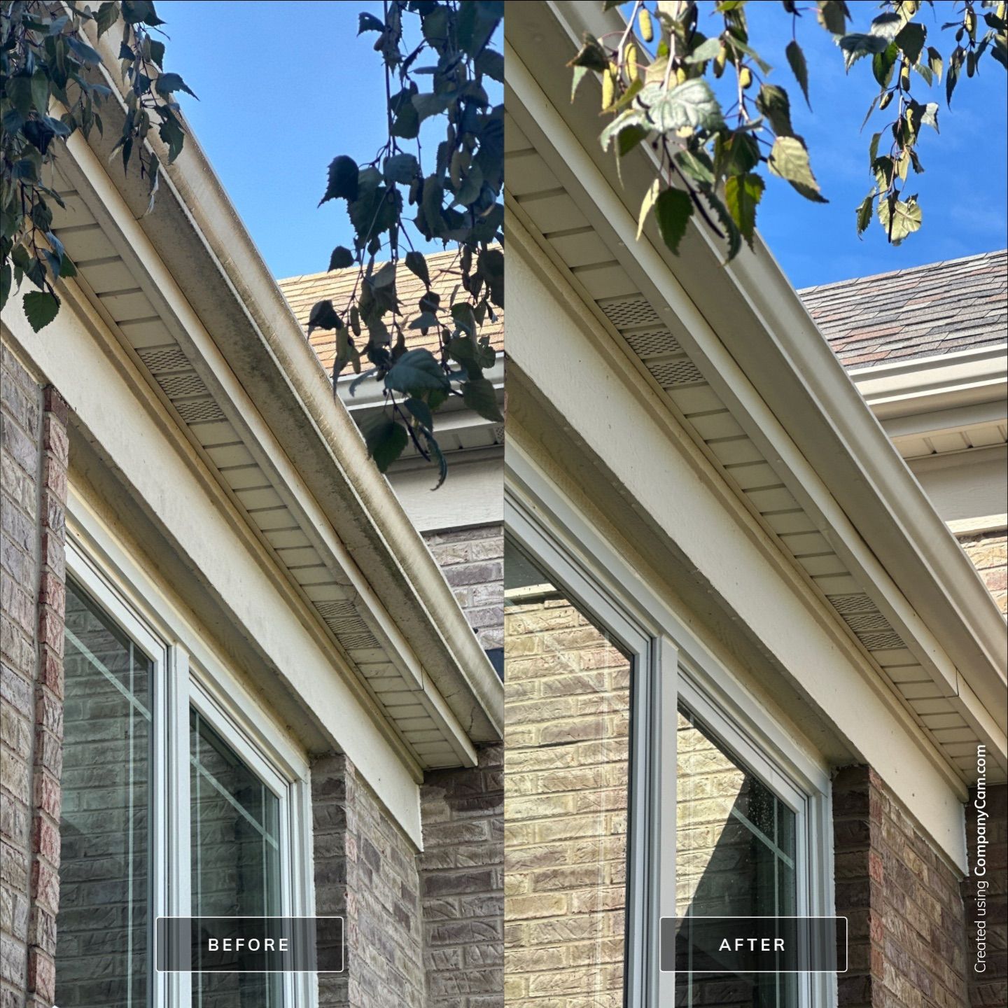 Project in Round Lake by Simmons Power & Soft Washing