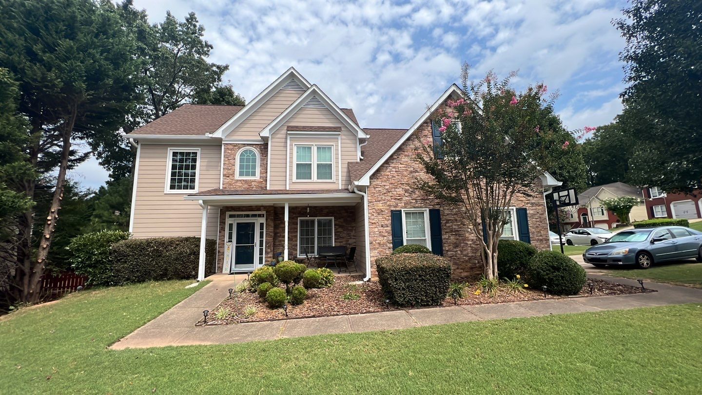 Full Exterior House Painting and Trim Refresh in Acworth by Swift Home Renovations