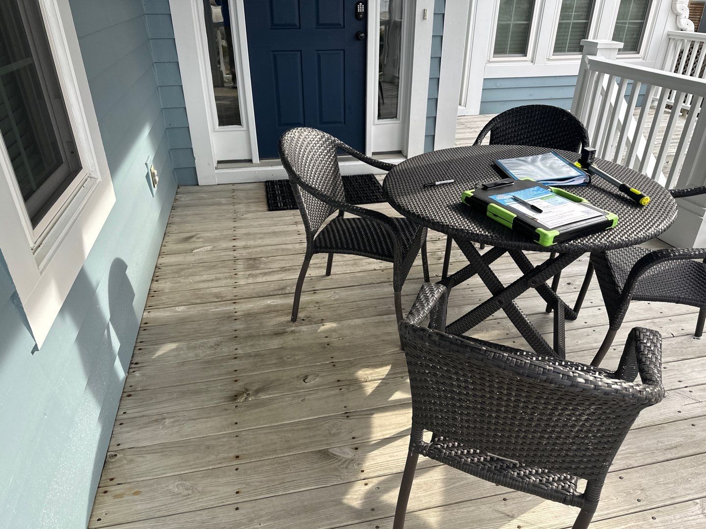 Weathered Deck using Wood Sealant by DuraSeal