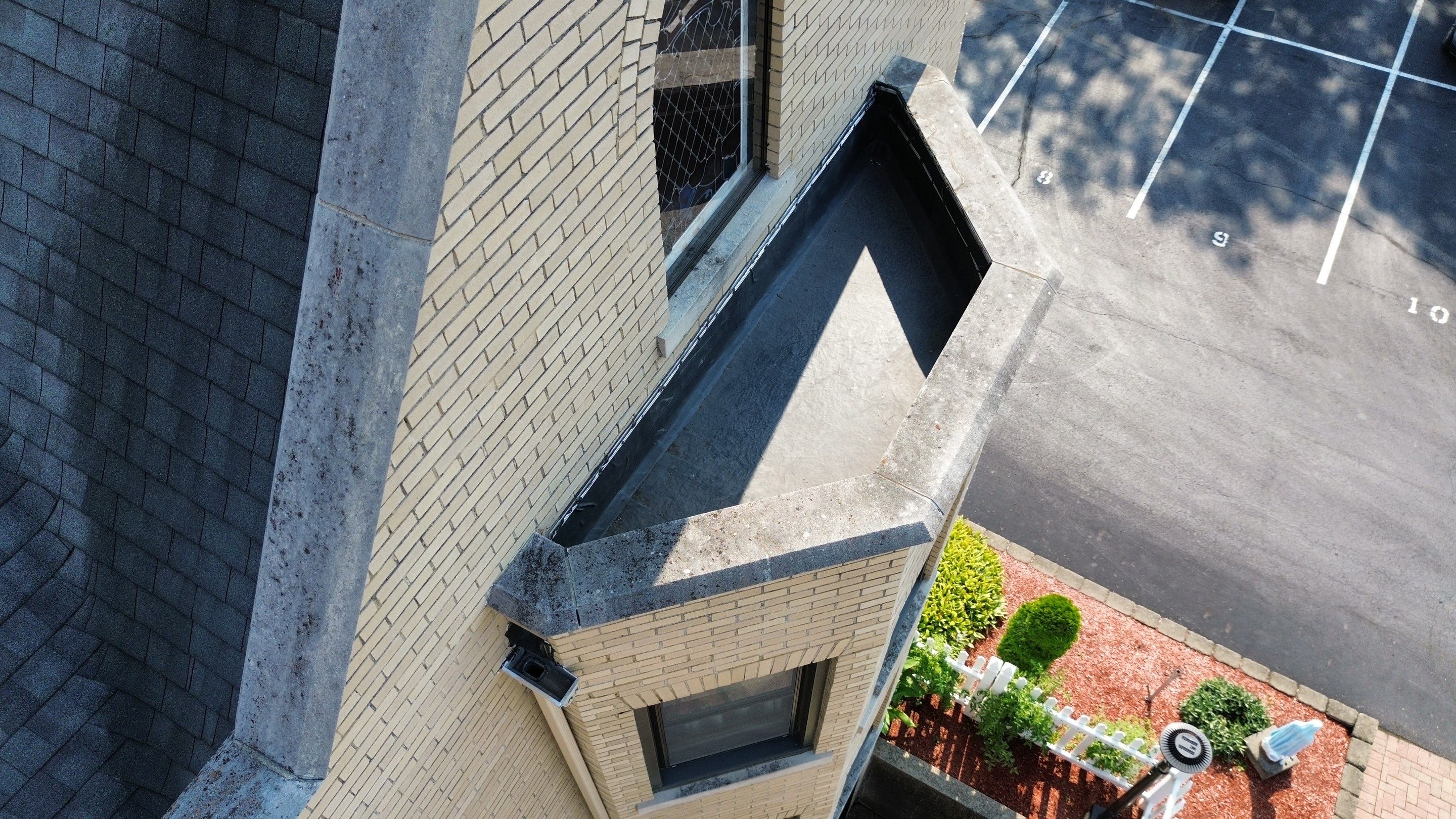 Commercial Roofing Installation using Standing Seam Metal - Frost Black by RoofX 
