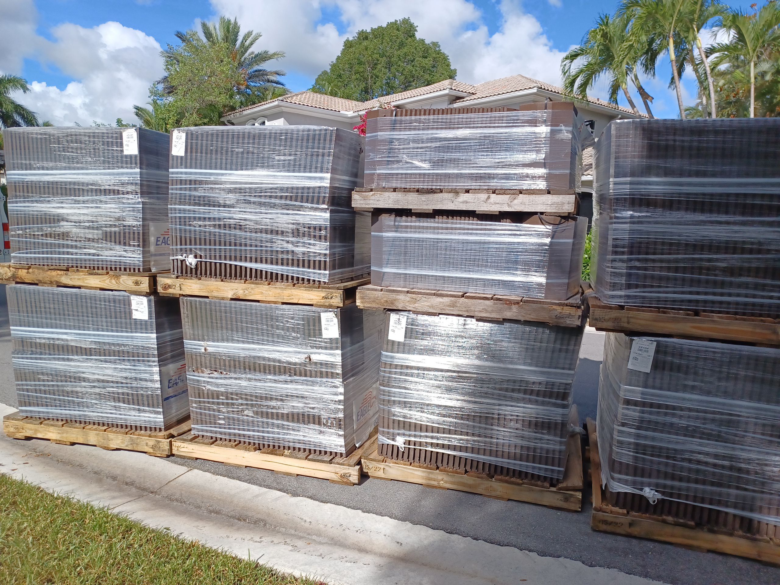 Residential Roofing Installation using Eagle Roofing Tile by BLUES BROTHERS ROOFING