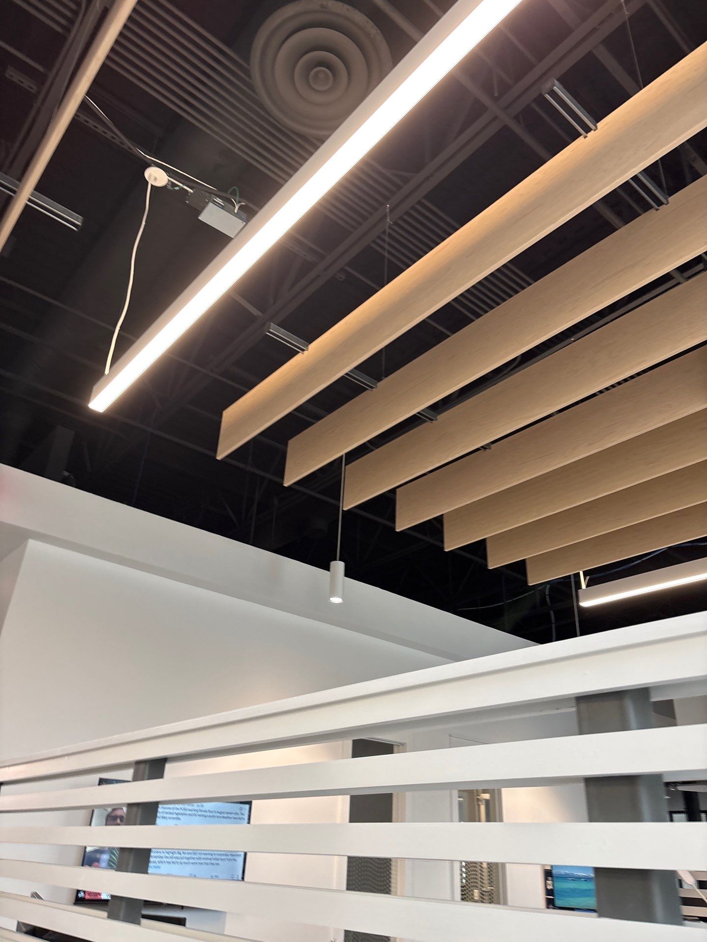 Modern Commercial Office Renovation and Acoustic Ceiling Installation by CompanyCam Sales Demo