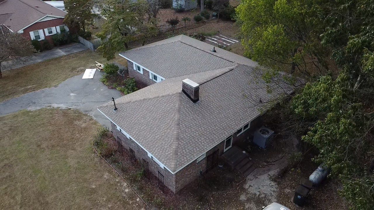 GAF HDZ Golden Harvest by Skybird Roofing