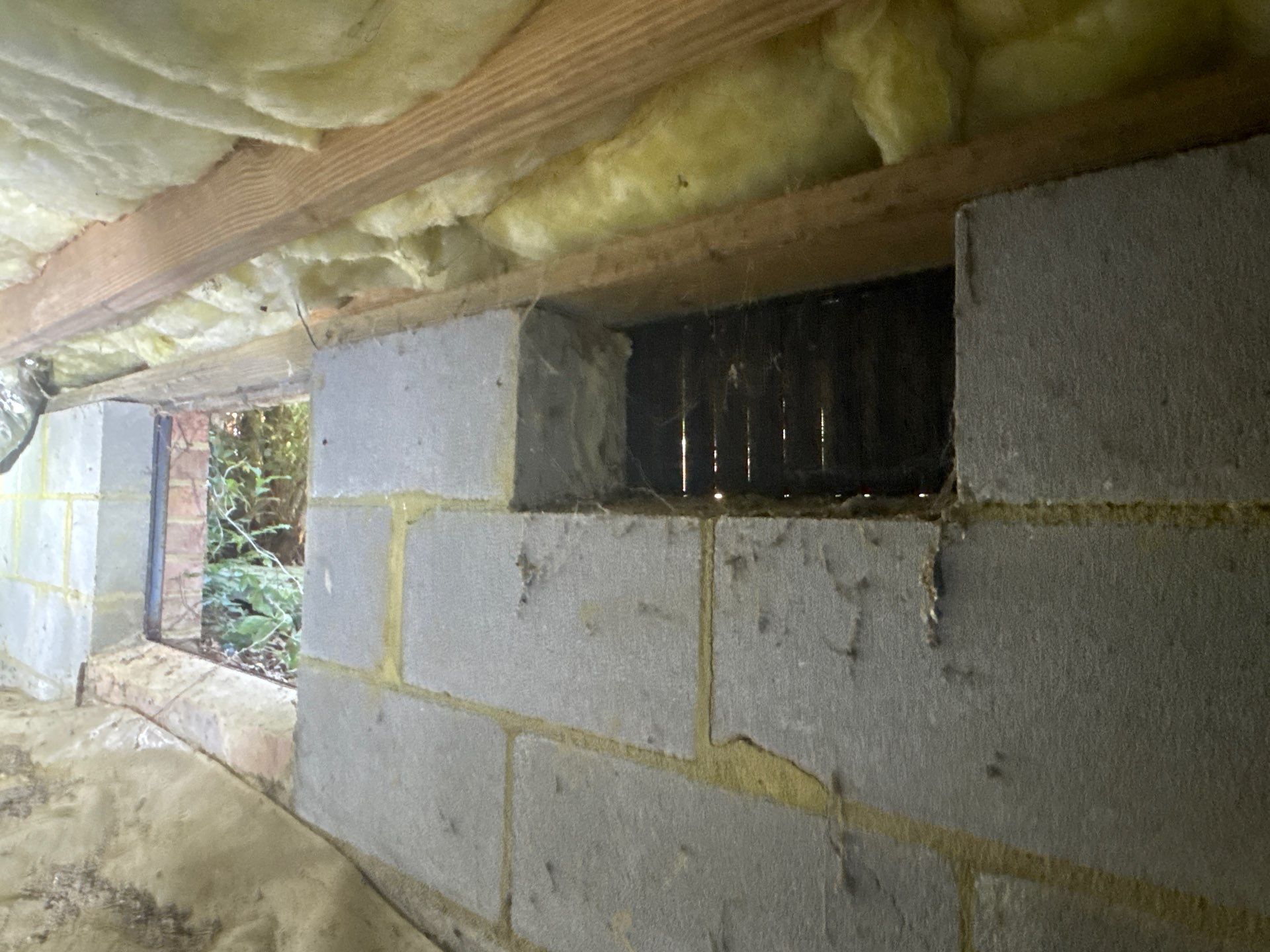 Project in Yorktown by Patriot Crawl Space Repairs