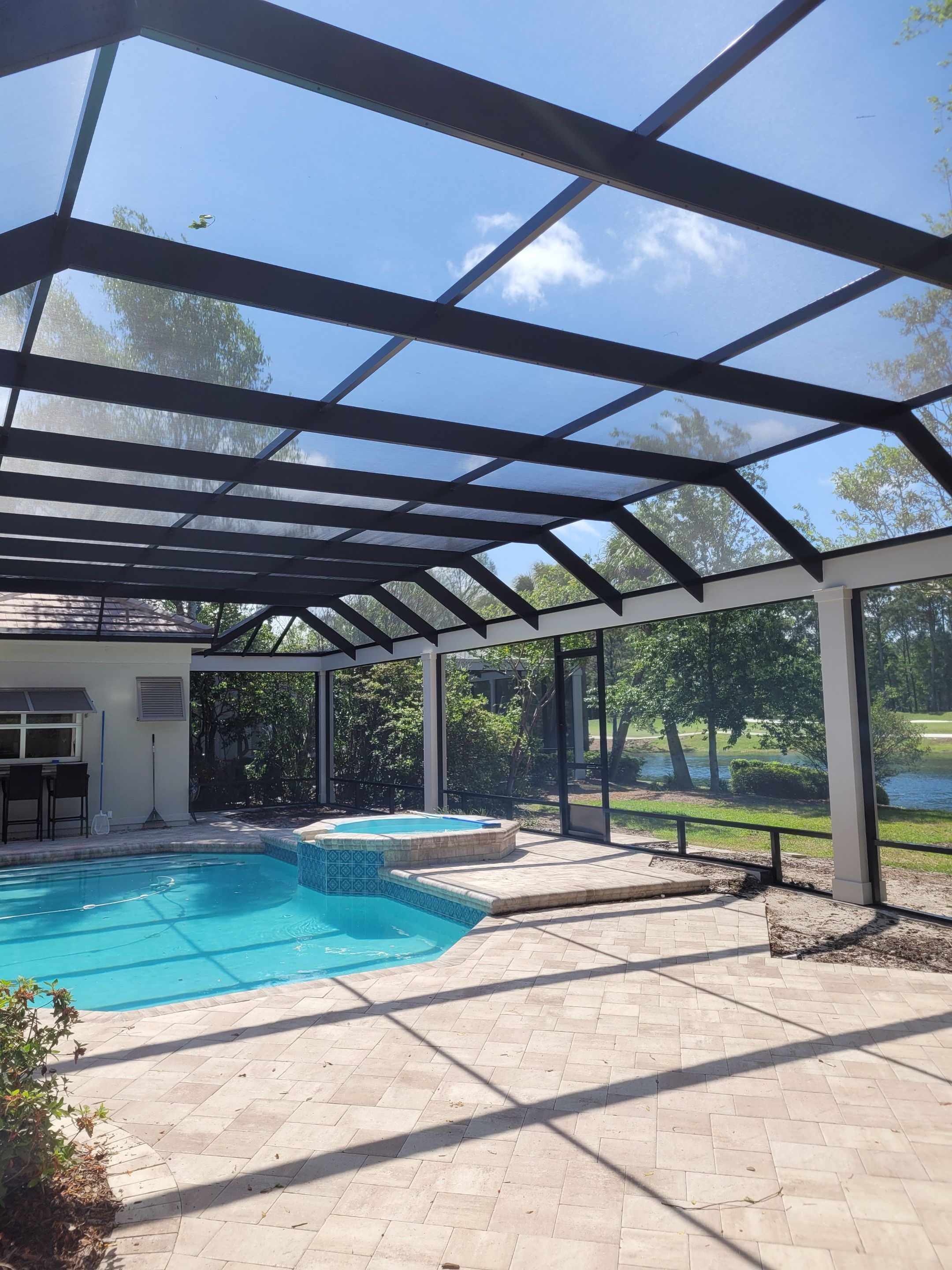 Pool Cover Oasis in Destin by Titan Sunrooms