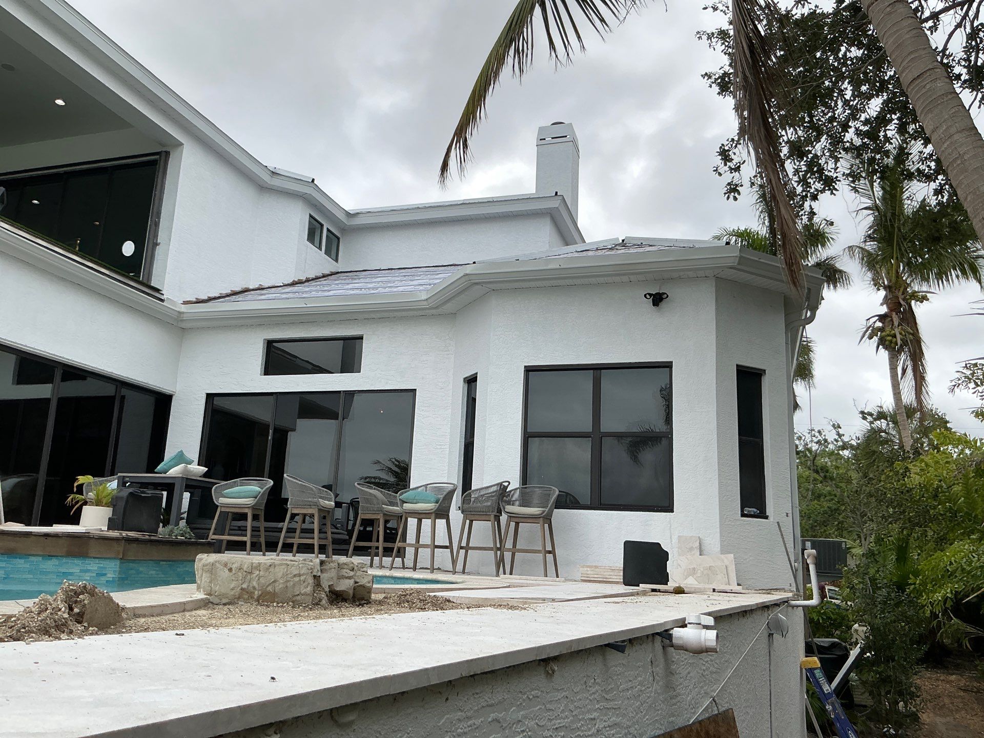 Custom Downspouts with Splash Guards in Sarasota FL by Gutter Professors