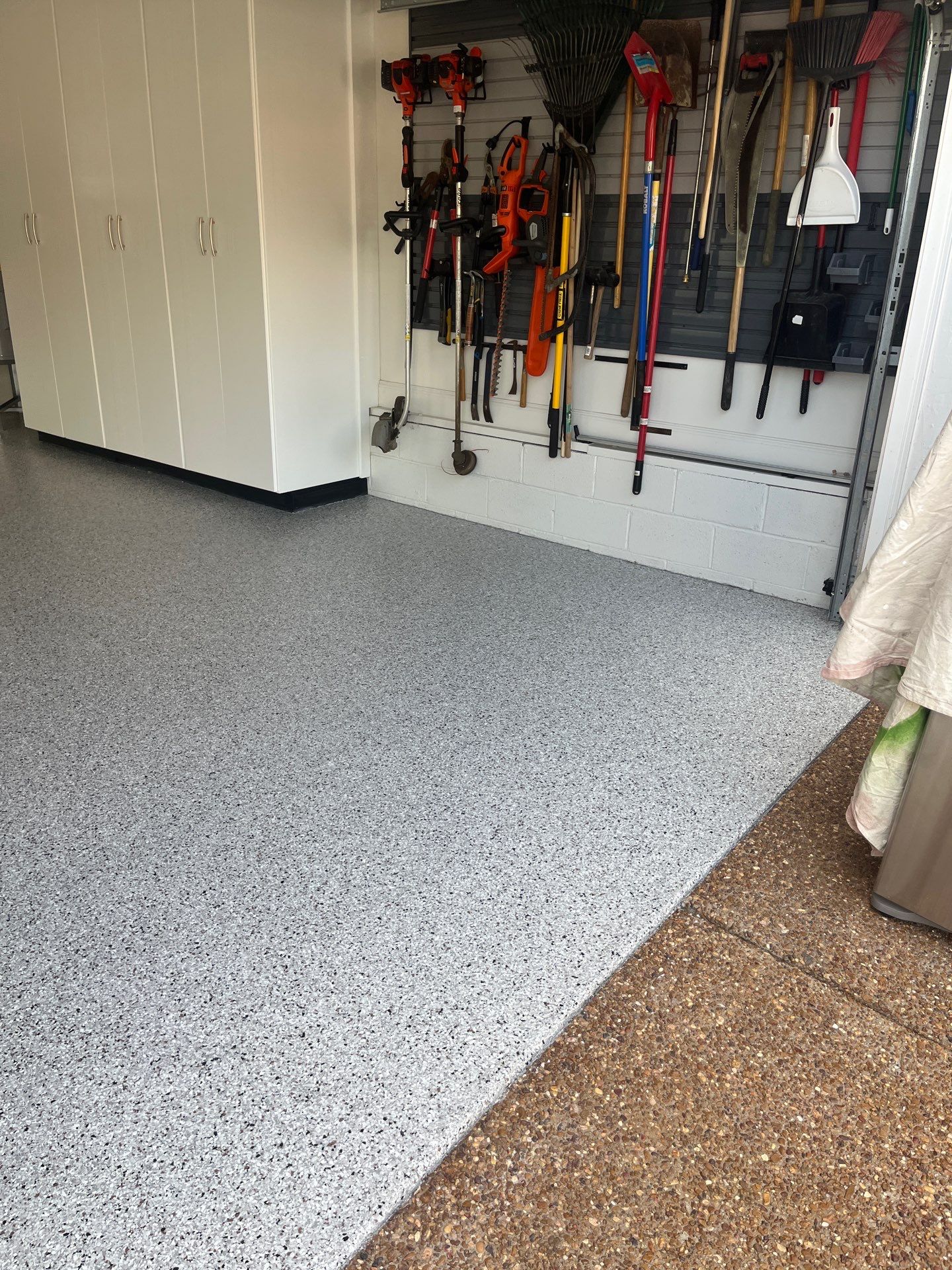 Garage Floor Coating using Coyote by My Garage Floor Guys