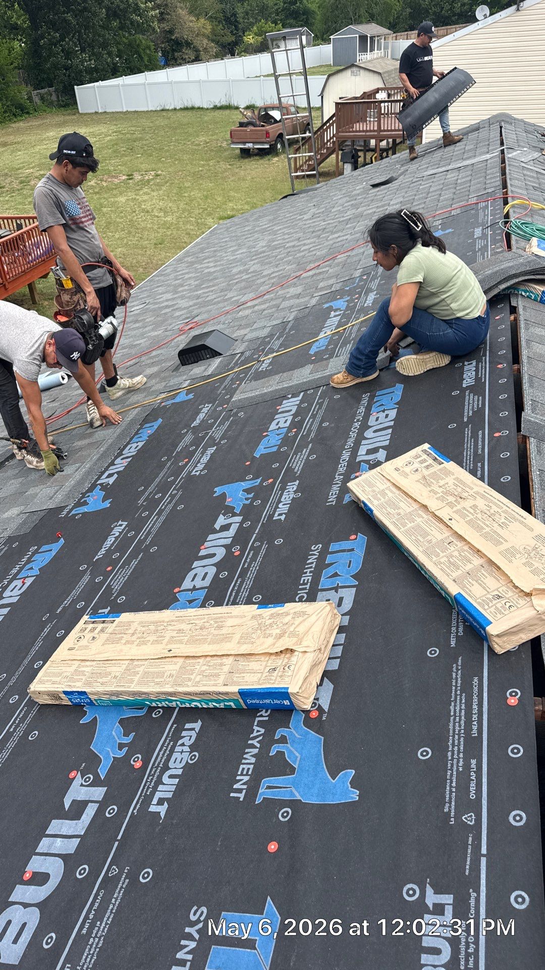 Roof replacement by hail damage by Just Brilliant Restoration JBR