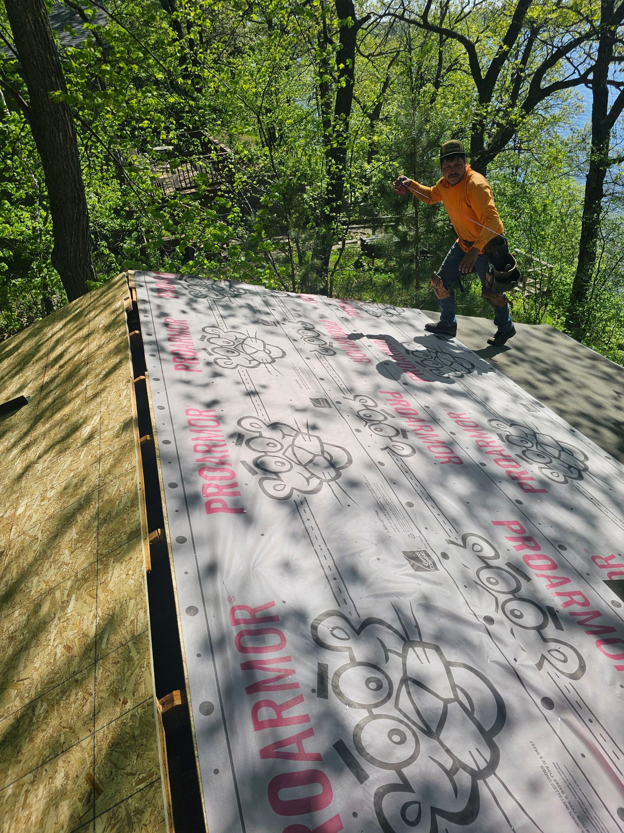 Project in Nisswa by CoMitted 365 Roofing & Exteriors 