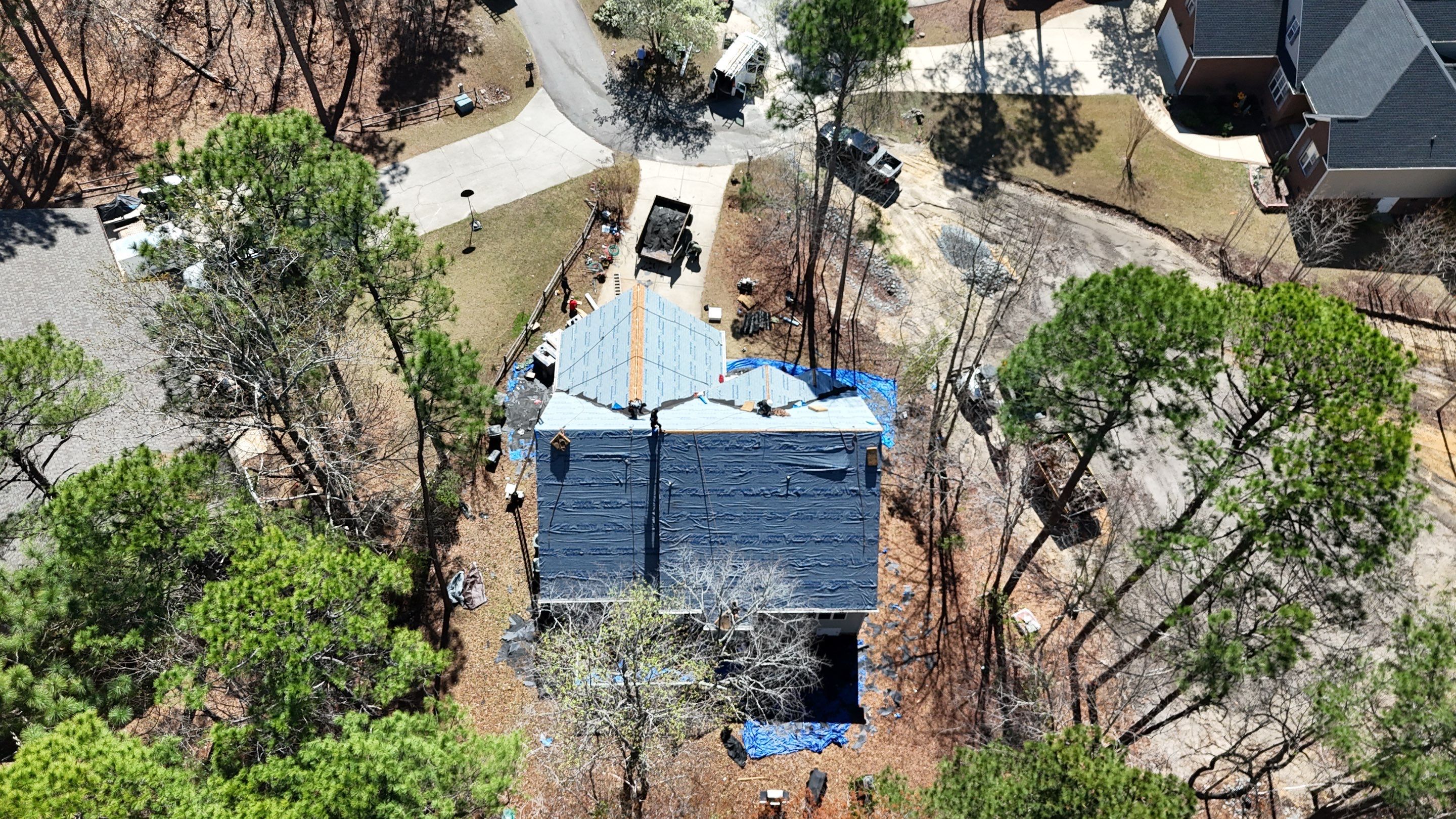 Asphalt Shingle Roof Replacement in Sanford, NC by Prepare The Way Roofing