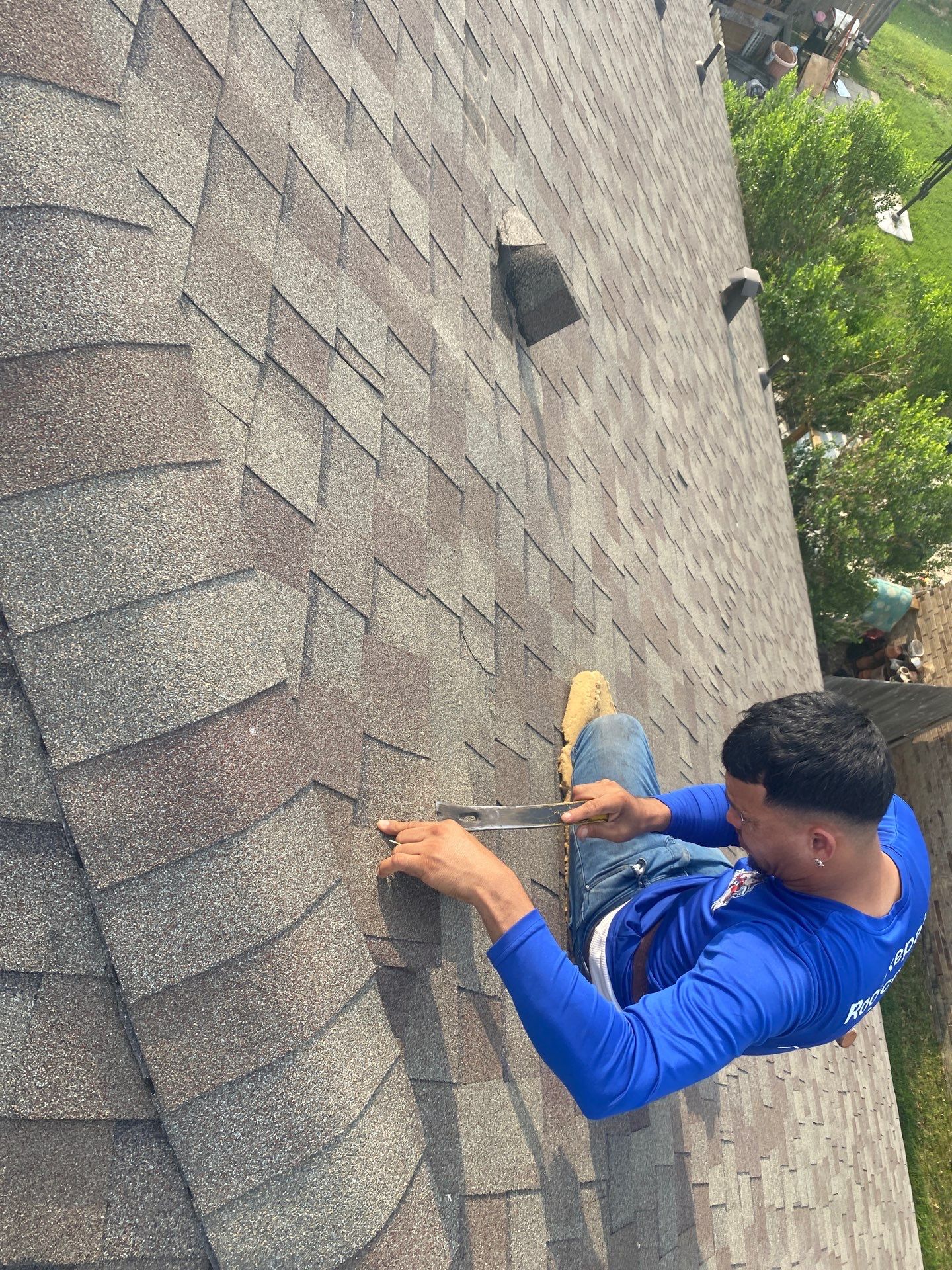Residential Roofing Repair using Owen's Corning Duration (Lifetime) Shingles by Roof Repair Company