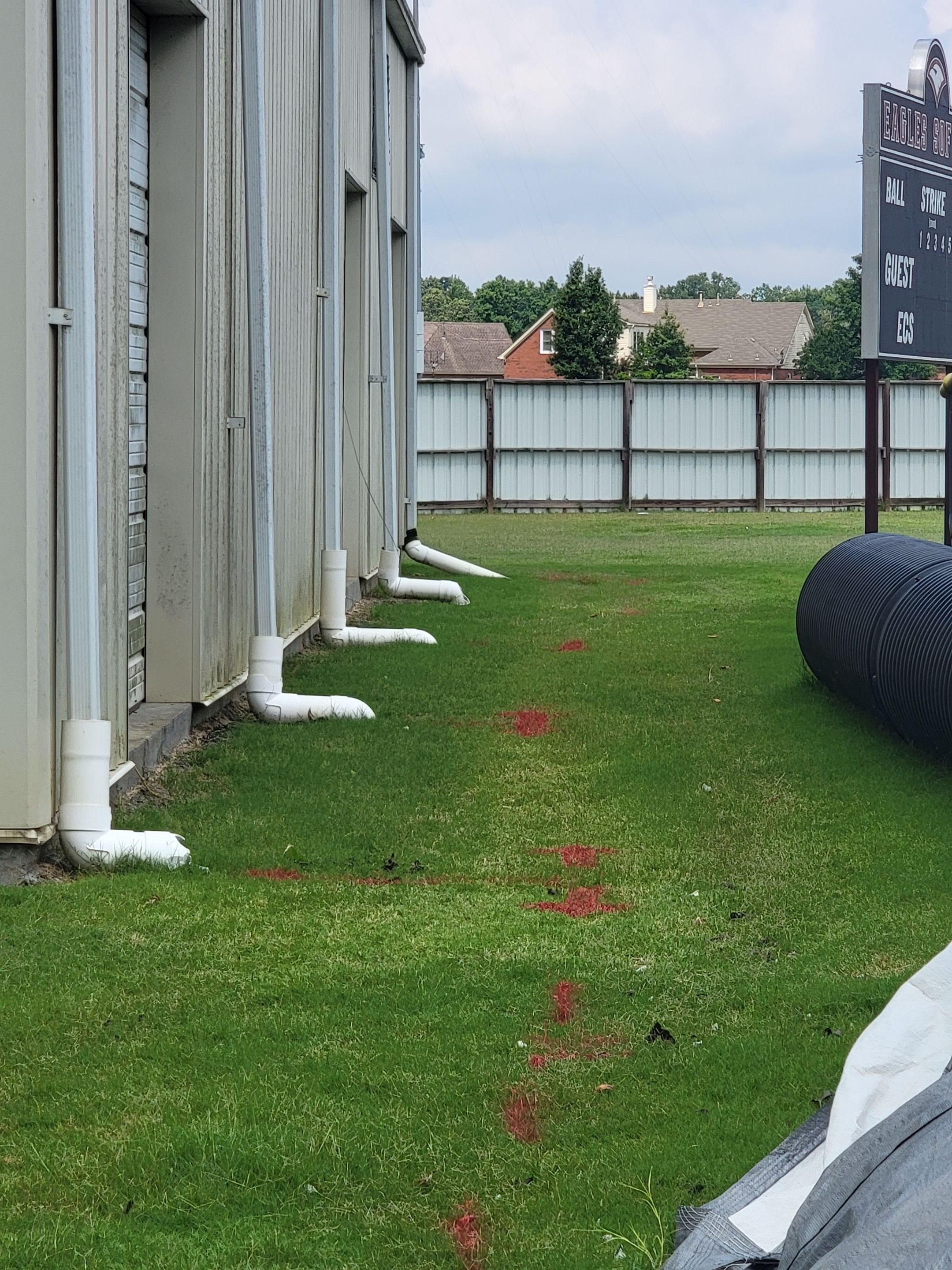School Locate for Athletic Field Upgrades by Alsip Locating Service, LLC