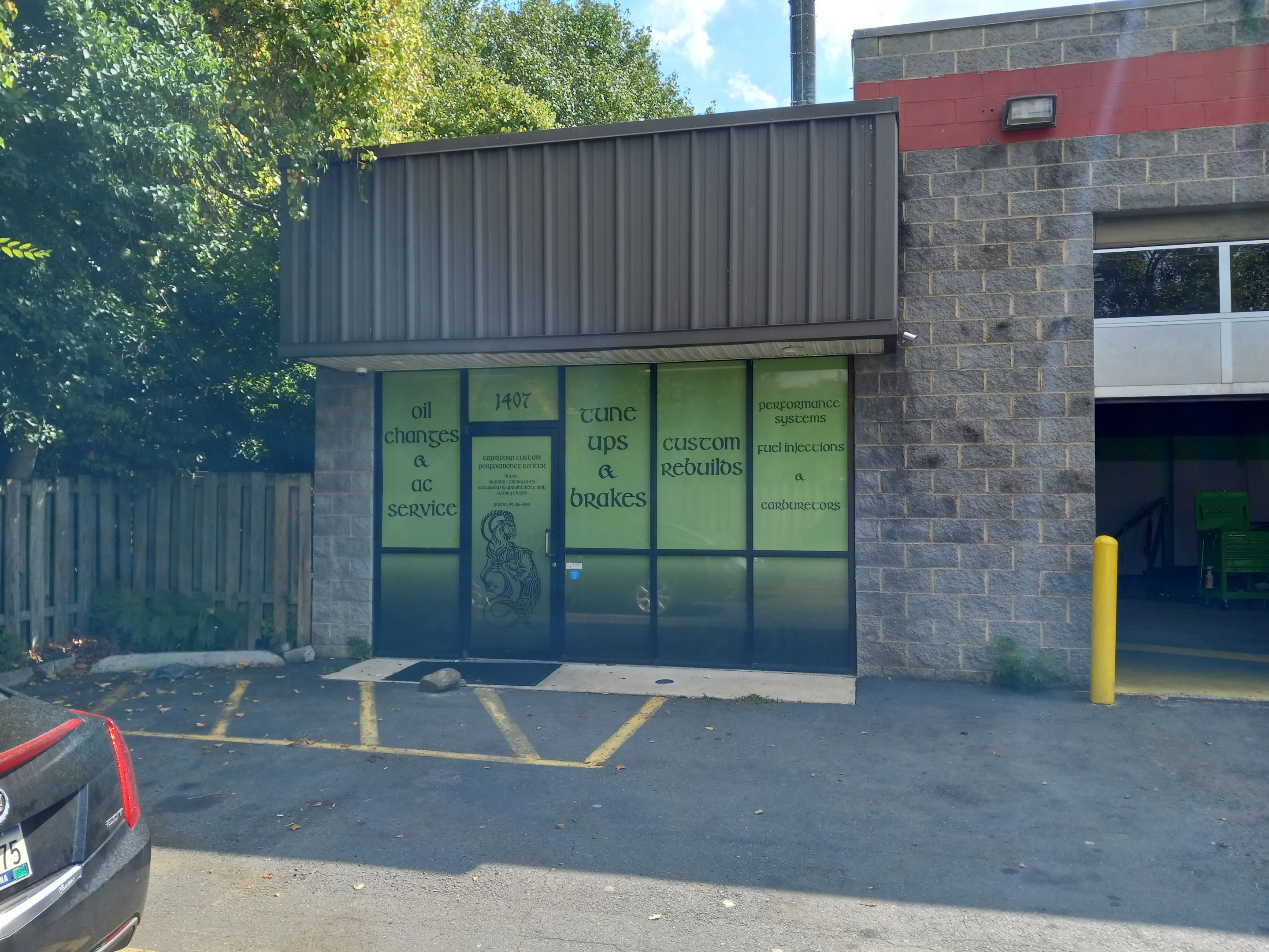 Capricorn Custom Peformance Center by Carolina Signs and Wonders