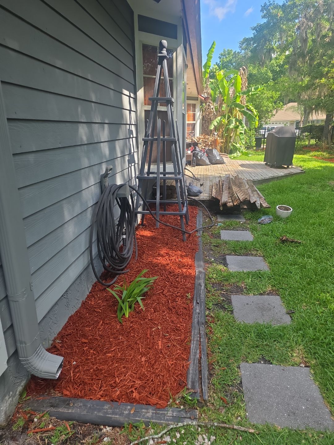 Residential | Mulch Install  by ProGreen Services