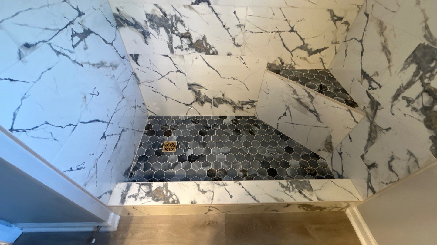 Tub-to-Shower Conversion by Footprints Floors of Nashville