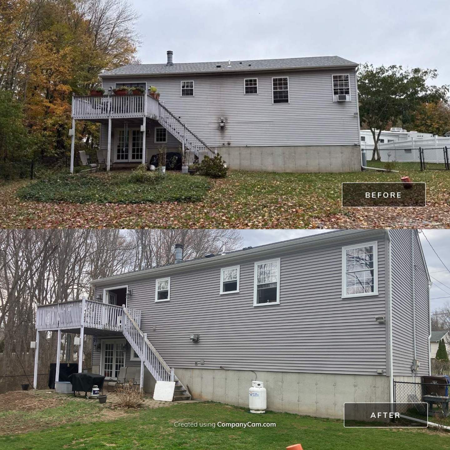 Update your home using Cert. Monogram D/4 x 16'8" Clapboard, Granite Gray by DiGiorgi Roofing and Siding Inc