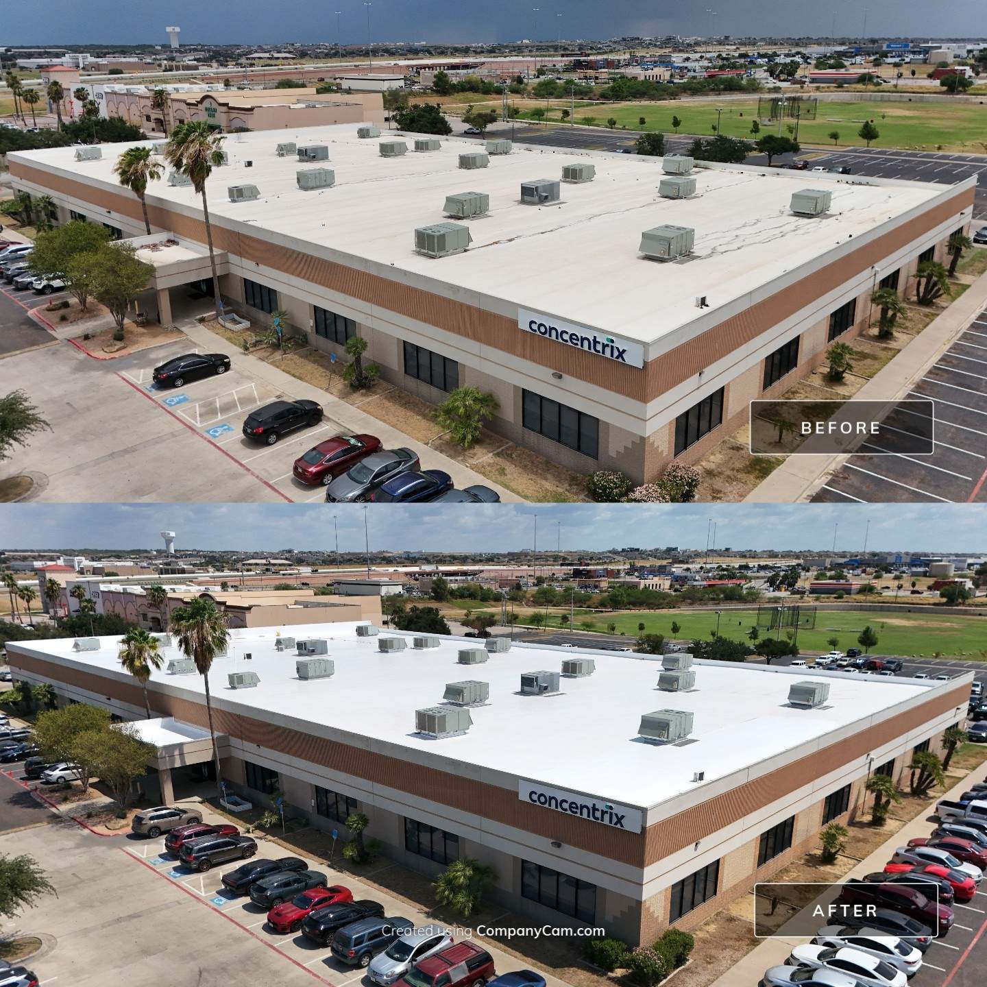 Concentrix Roof Coating & Maintenance by JM Flores Roofing & Construction, Inc