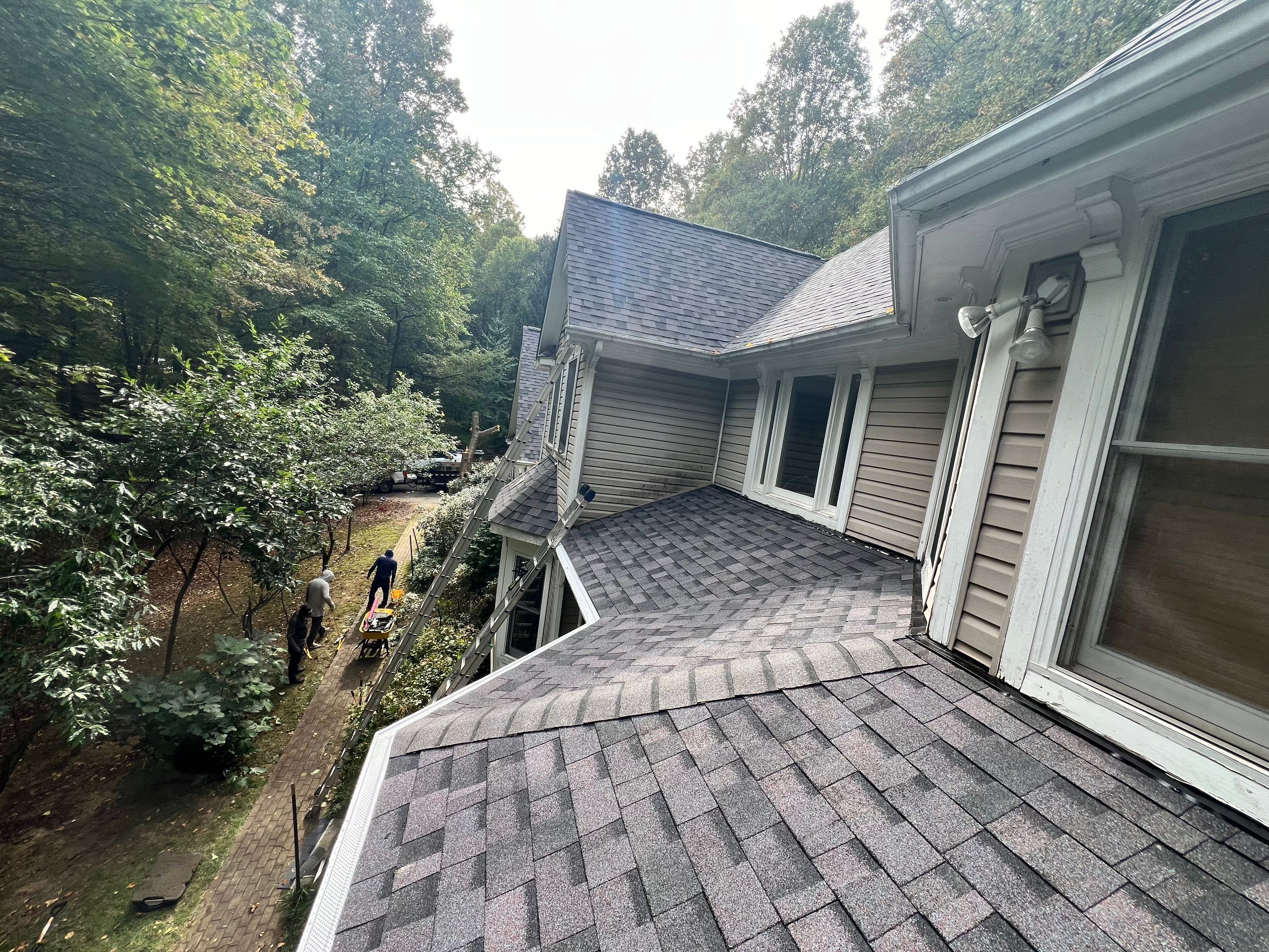 Architectural Asphalt Shingle Roof Replacement in Frederick, Maryland by Frederick Roof Repair