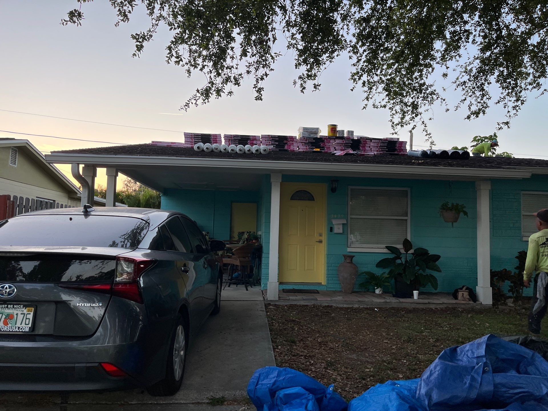 Project in St. Petersburg 33713 by Mitchell Roofing Company LLC 